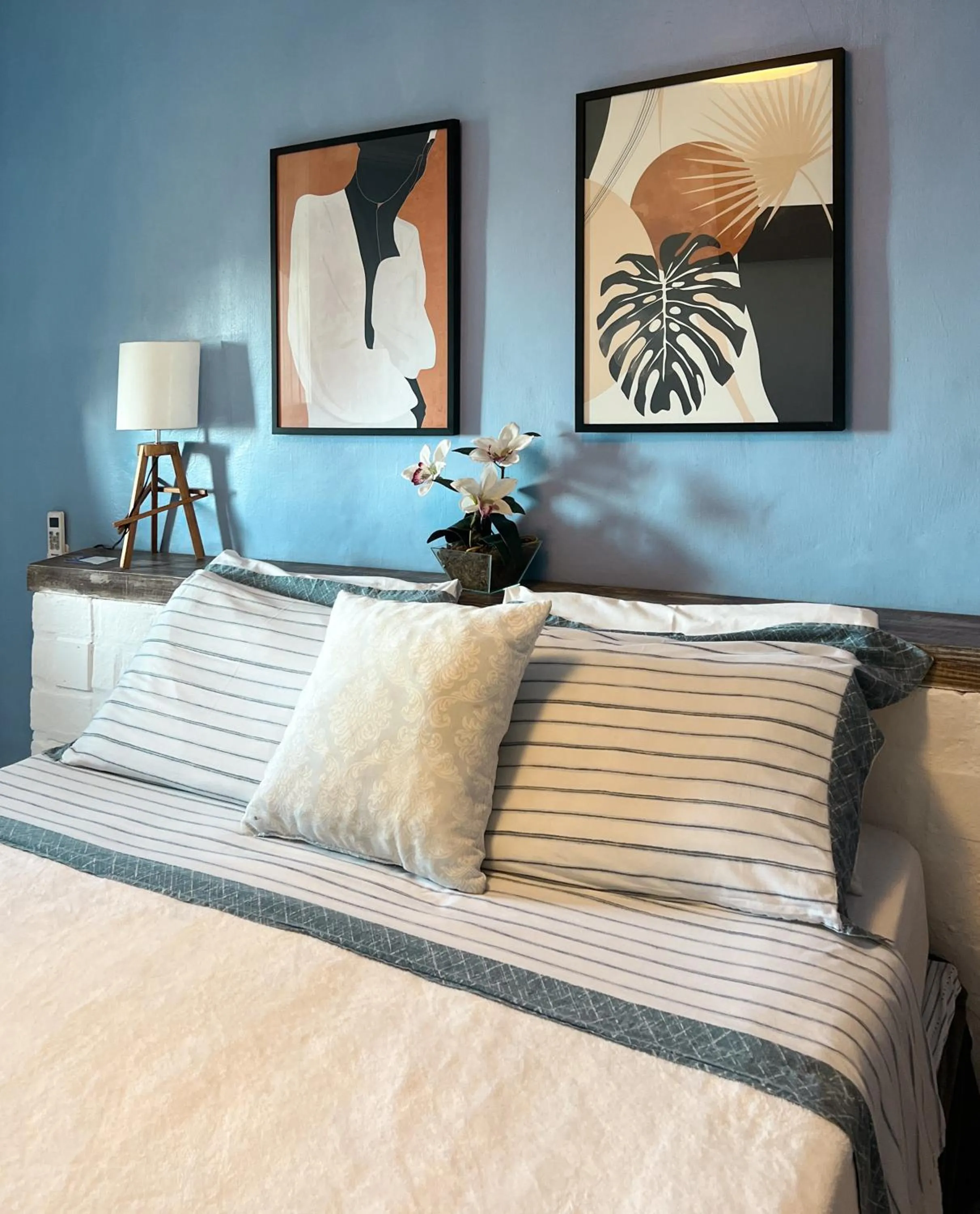 Bed in Pousada dos Gravatás