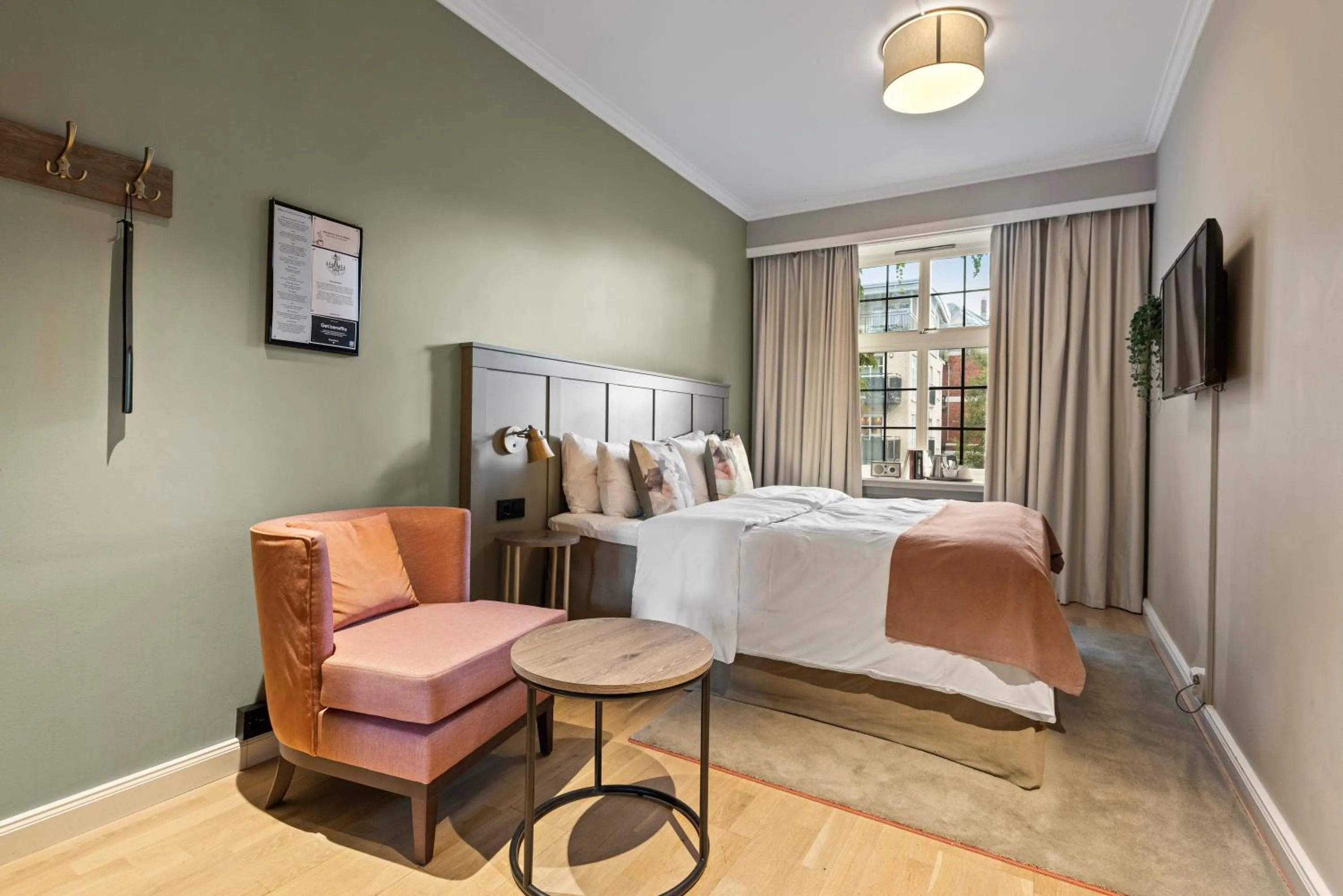 Bed in Home Hotel Gabelshus