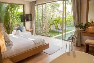 Bed in Trichada Villas by RESAVA