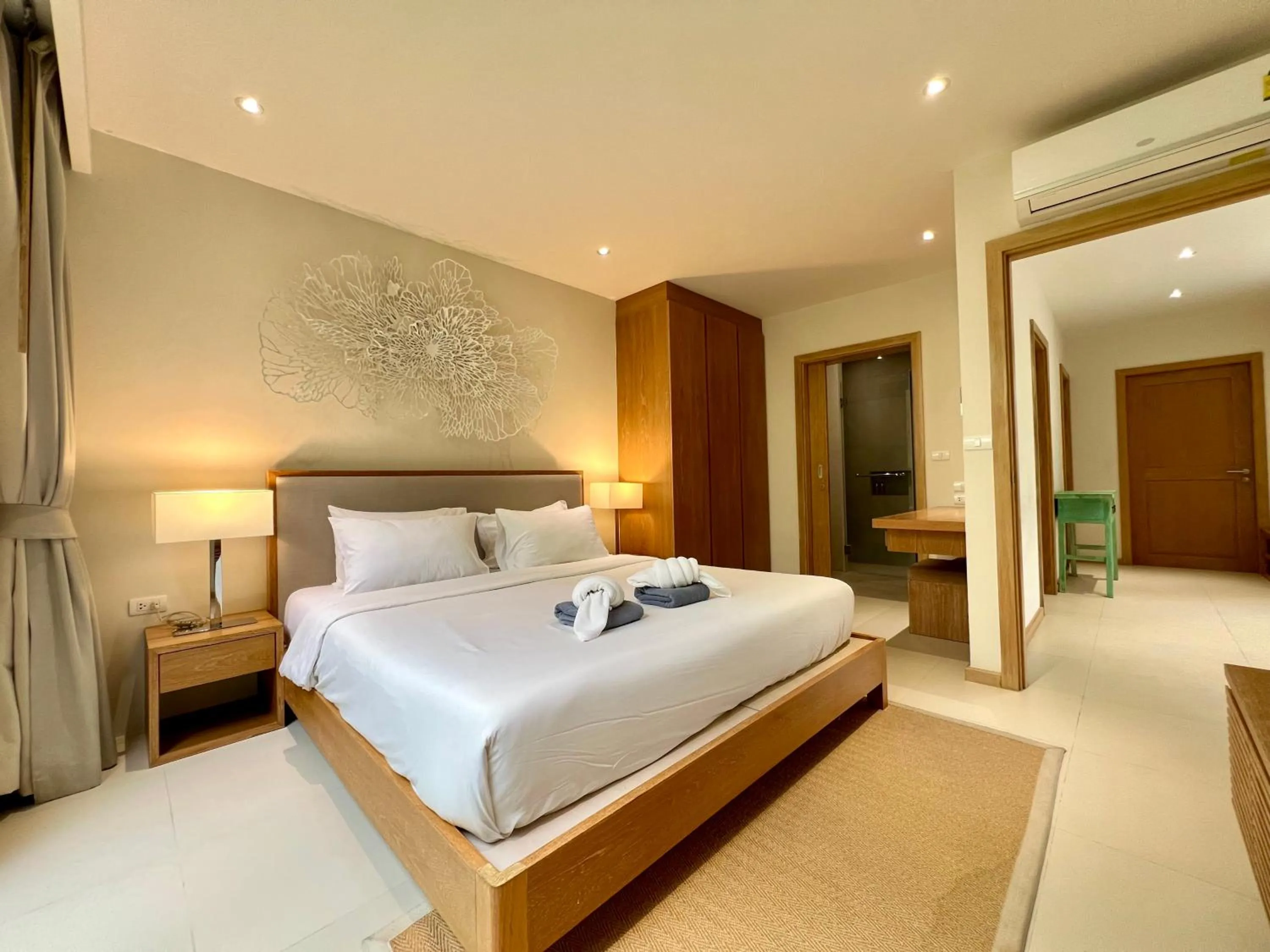 Bedroom, Bed in Trichada Villas by RESAVA