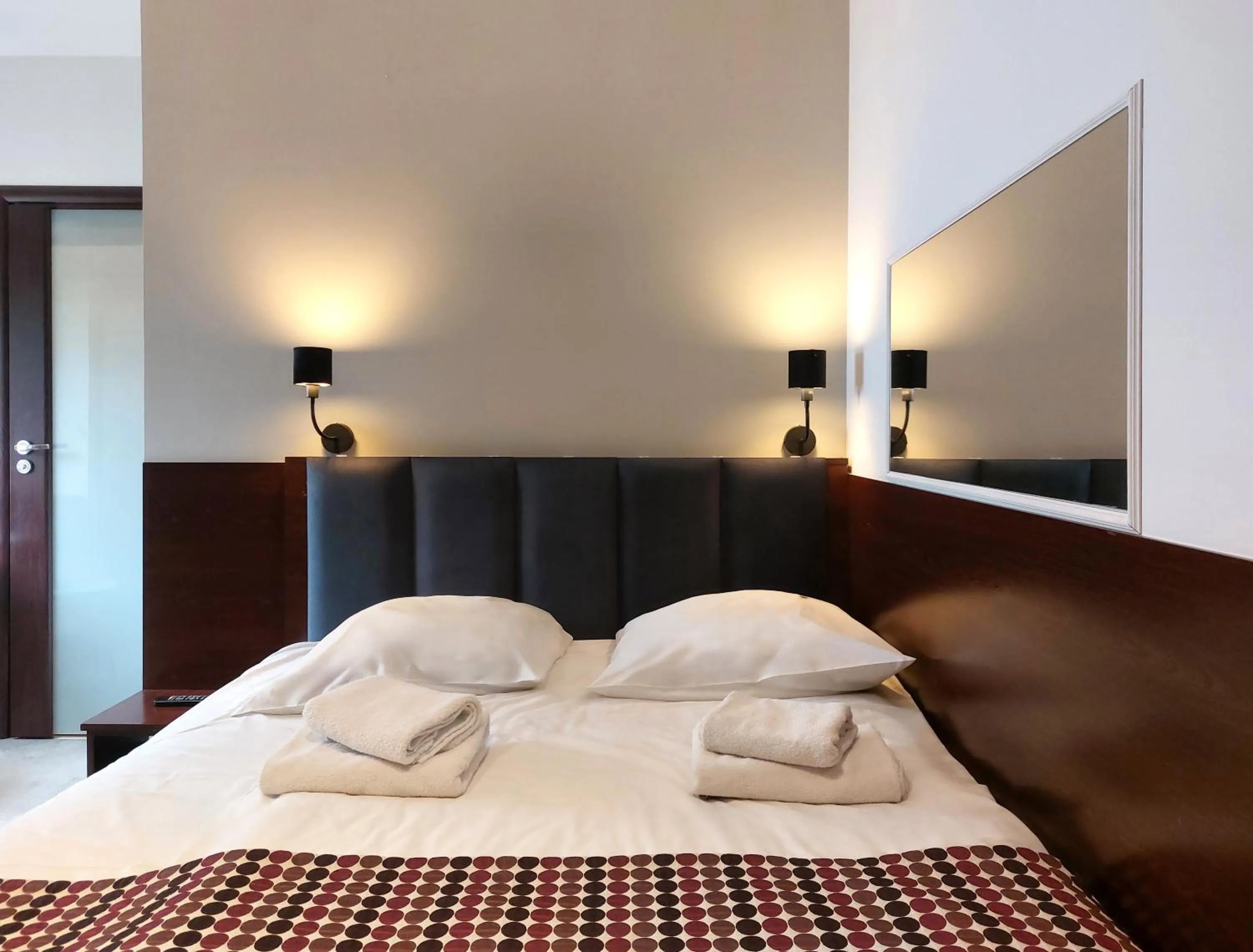 Bed in Atlantic Aparthotel