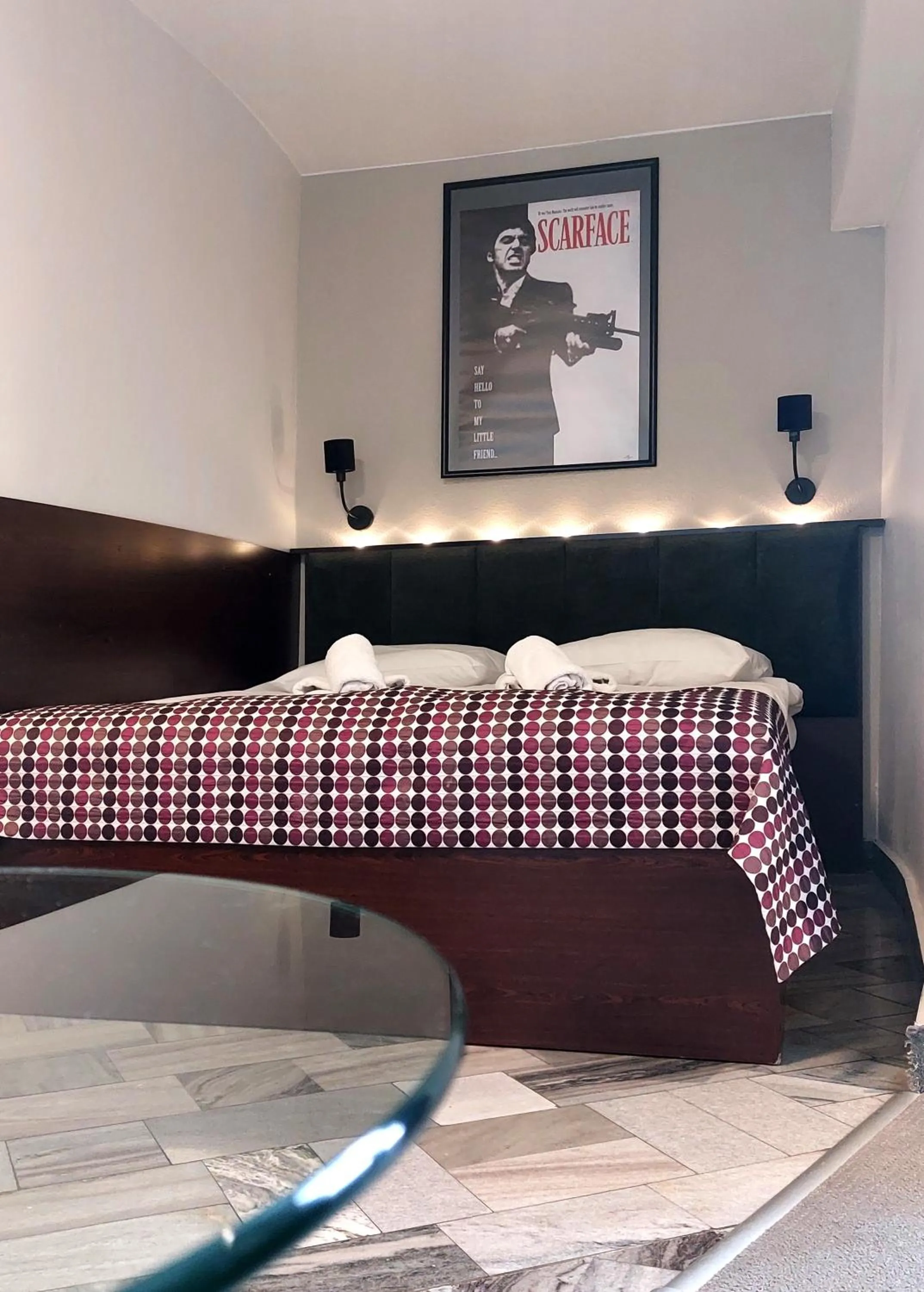 Bed in Atlantic Aparthotel