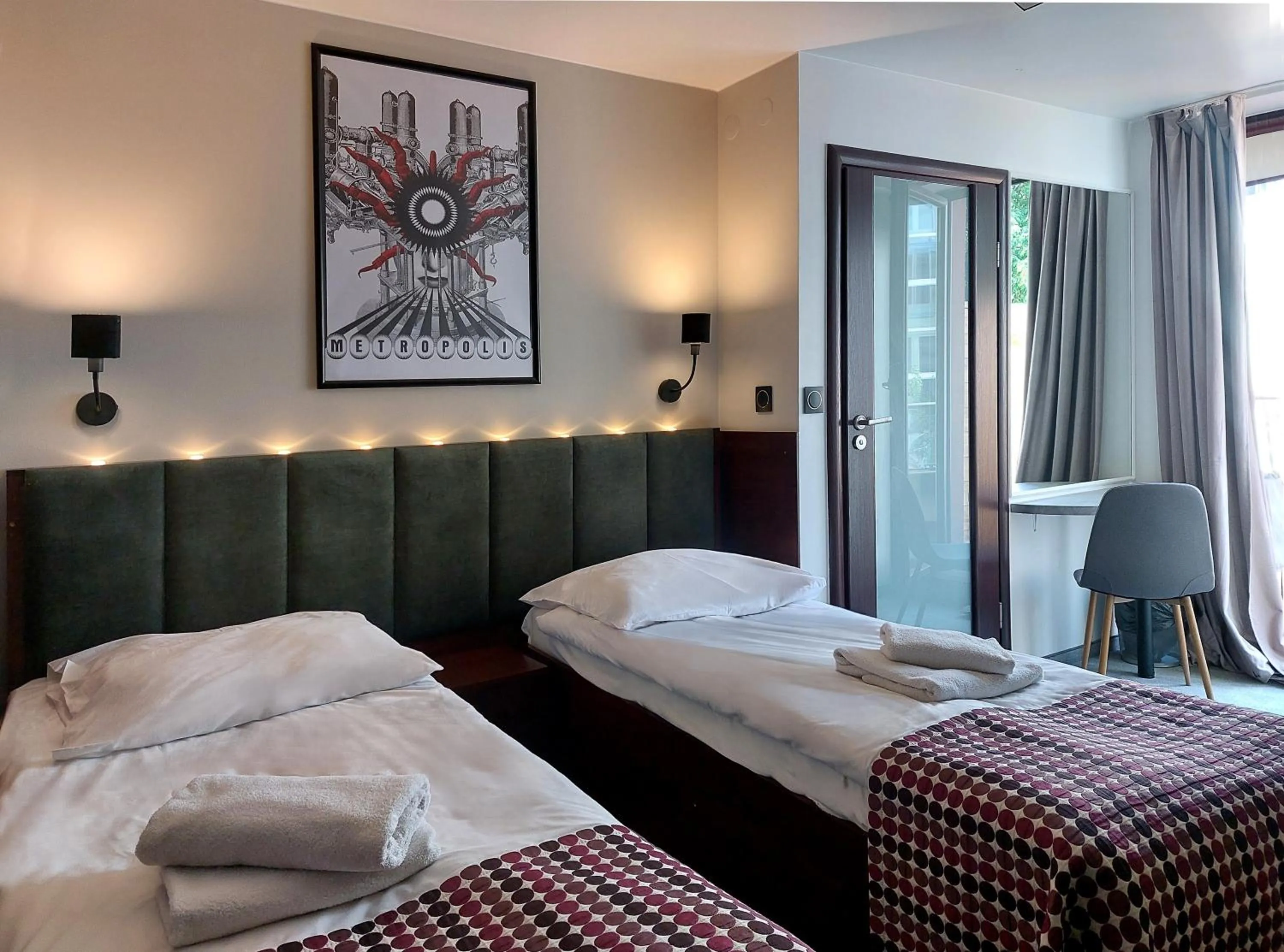 Bed in Atlantic Aparthotel