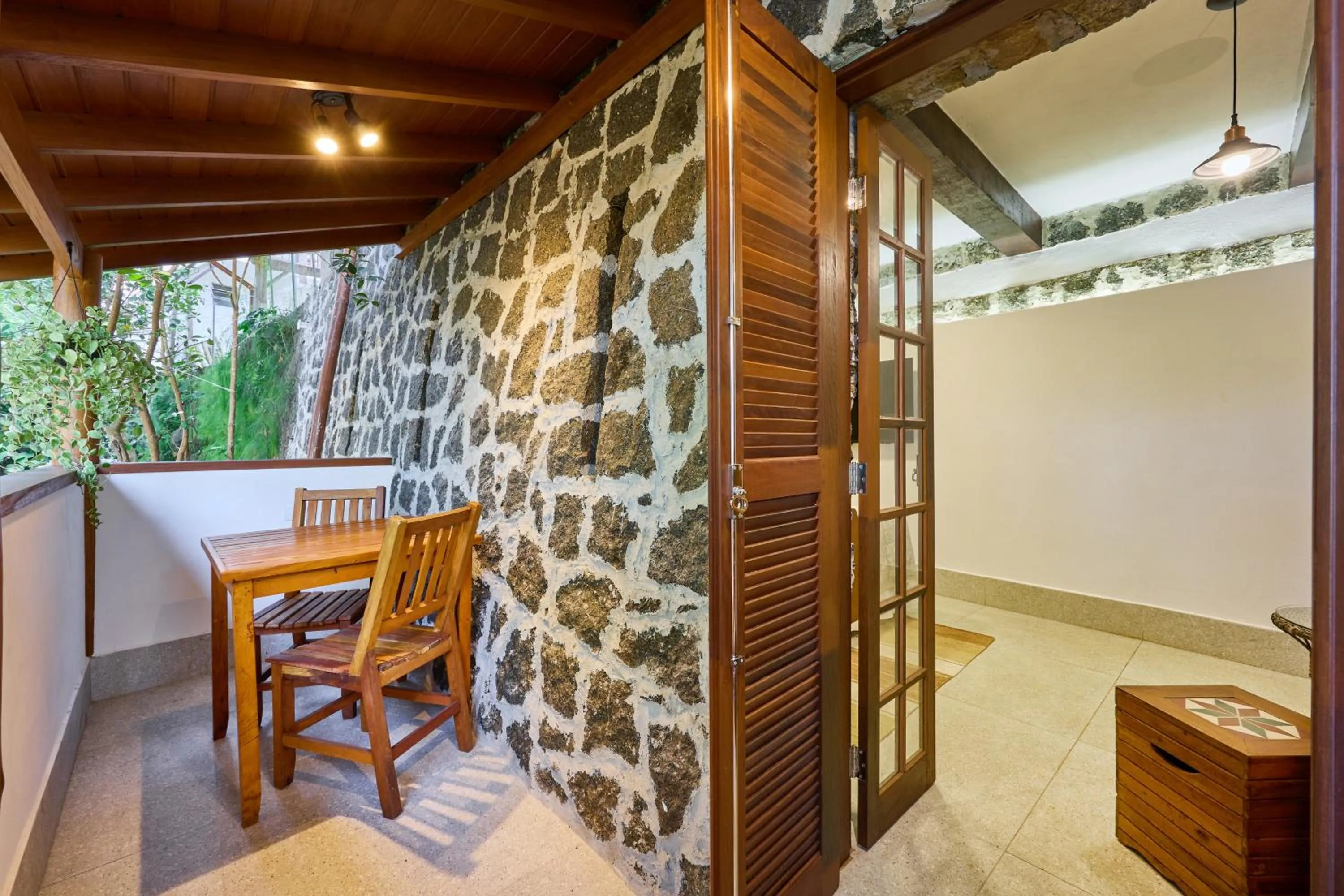 Balcony/Terrace in Hotel Coquille