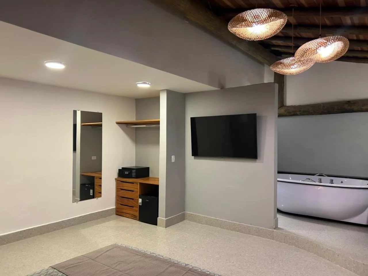 Bedroom in Hotel Coquille