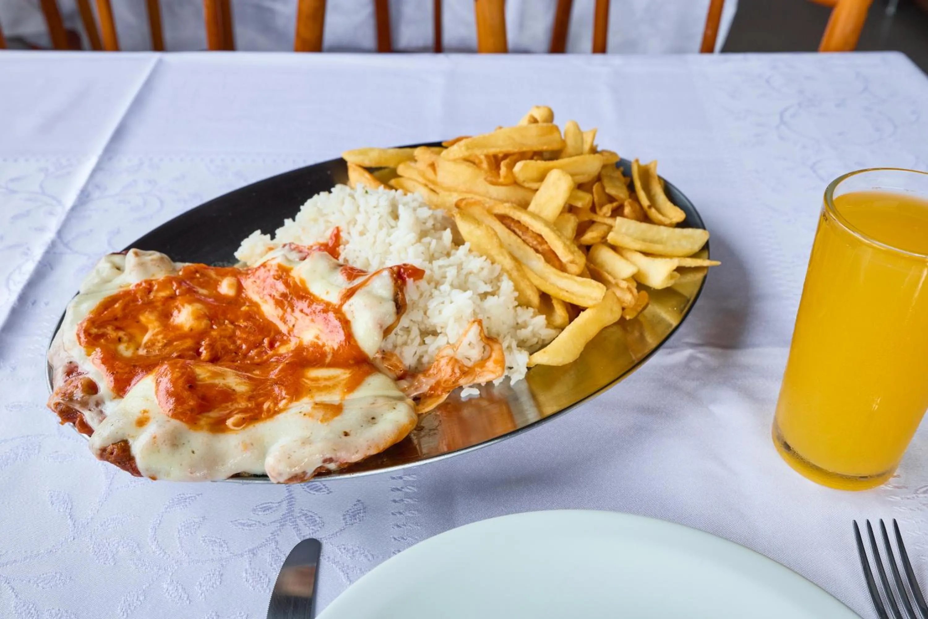 Food close-up in Hotel Coquille