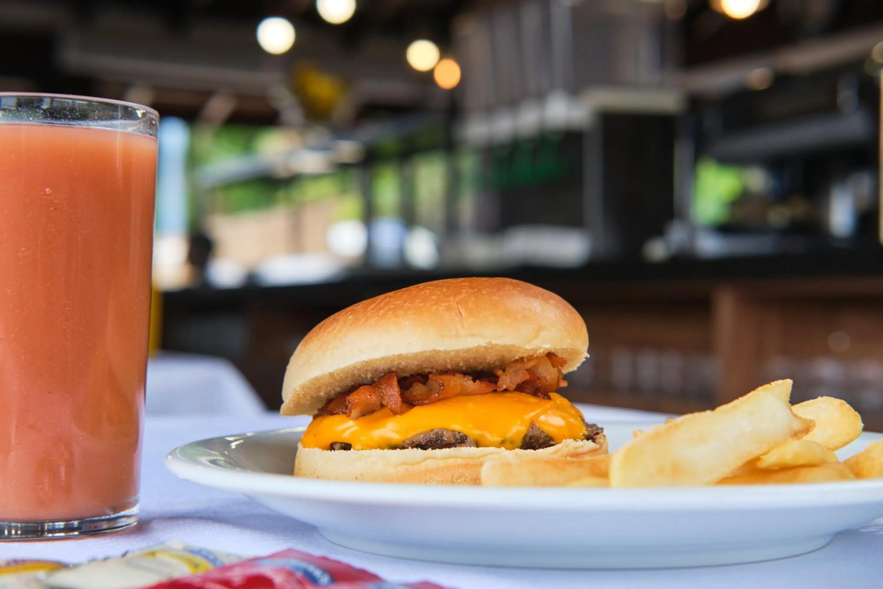 Food close-up in Hotel Coquille