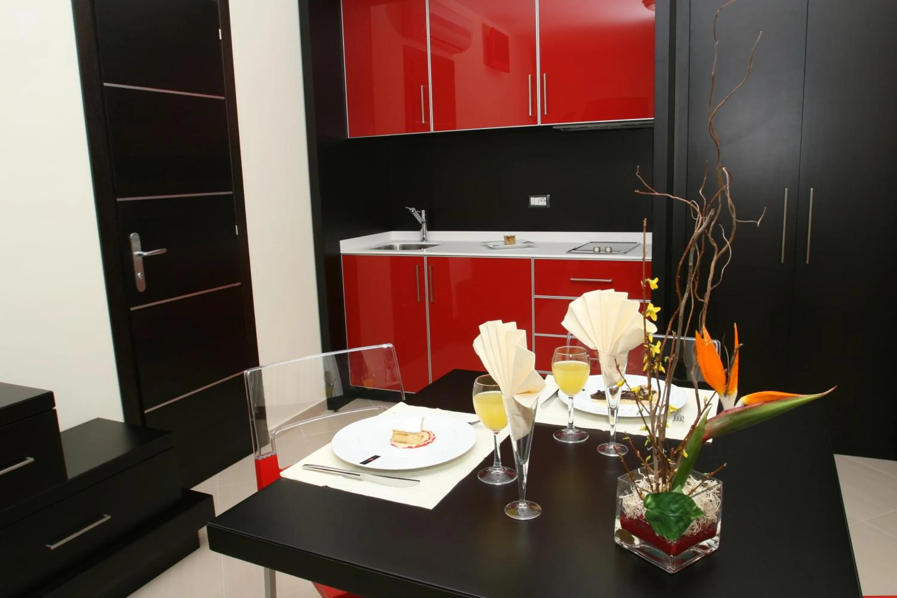 Kitchen or kitchenette in Rama Palace Hotel
