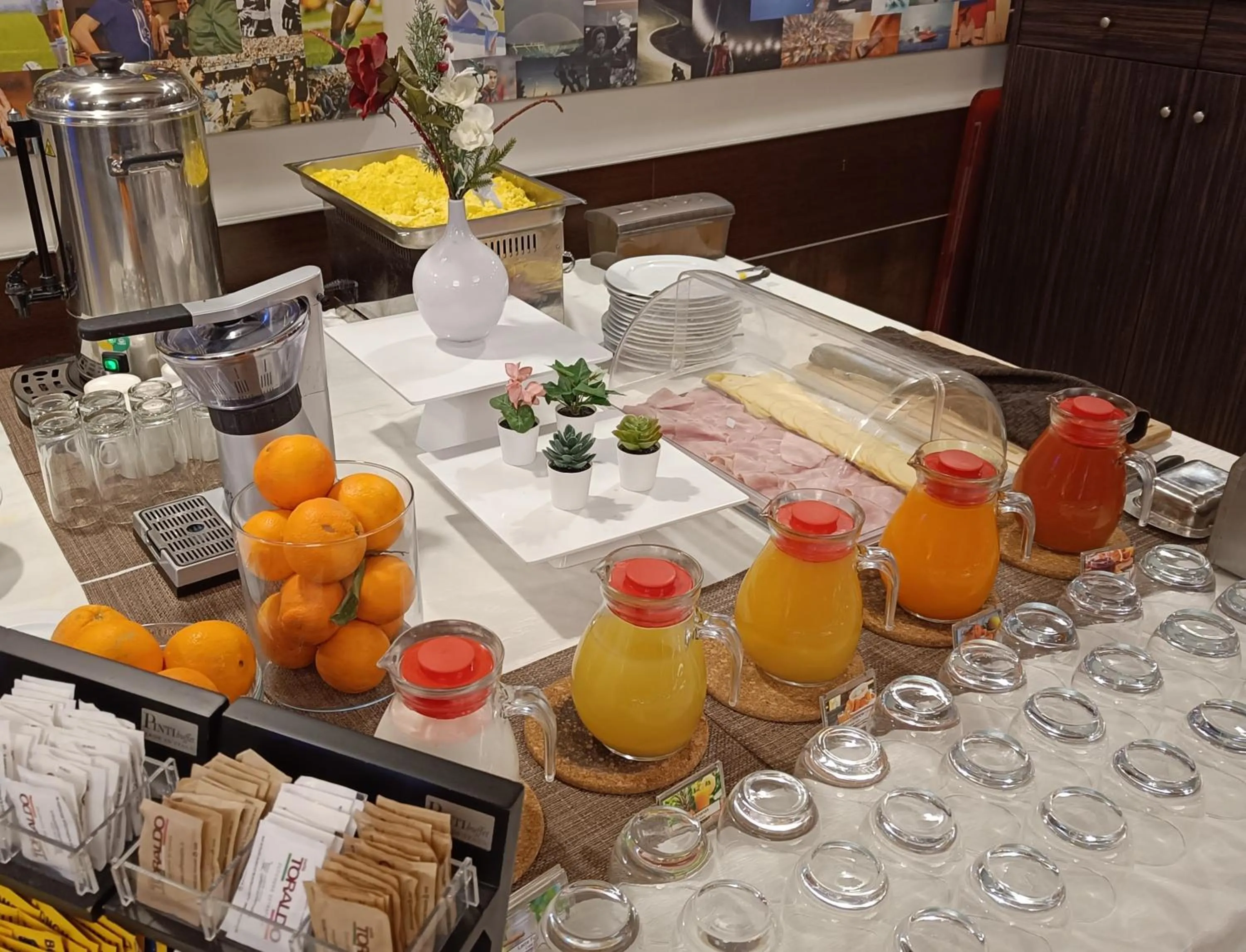 Breakfast in Rama Palace Hotel