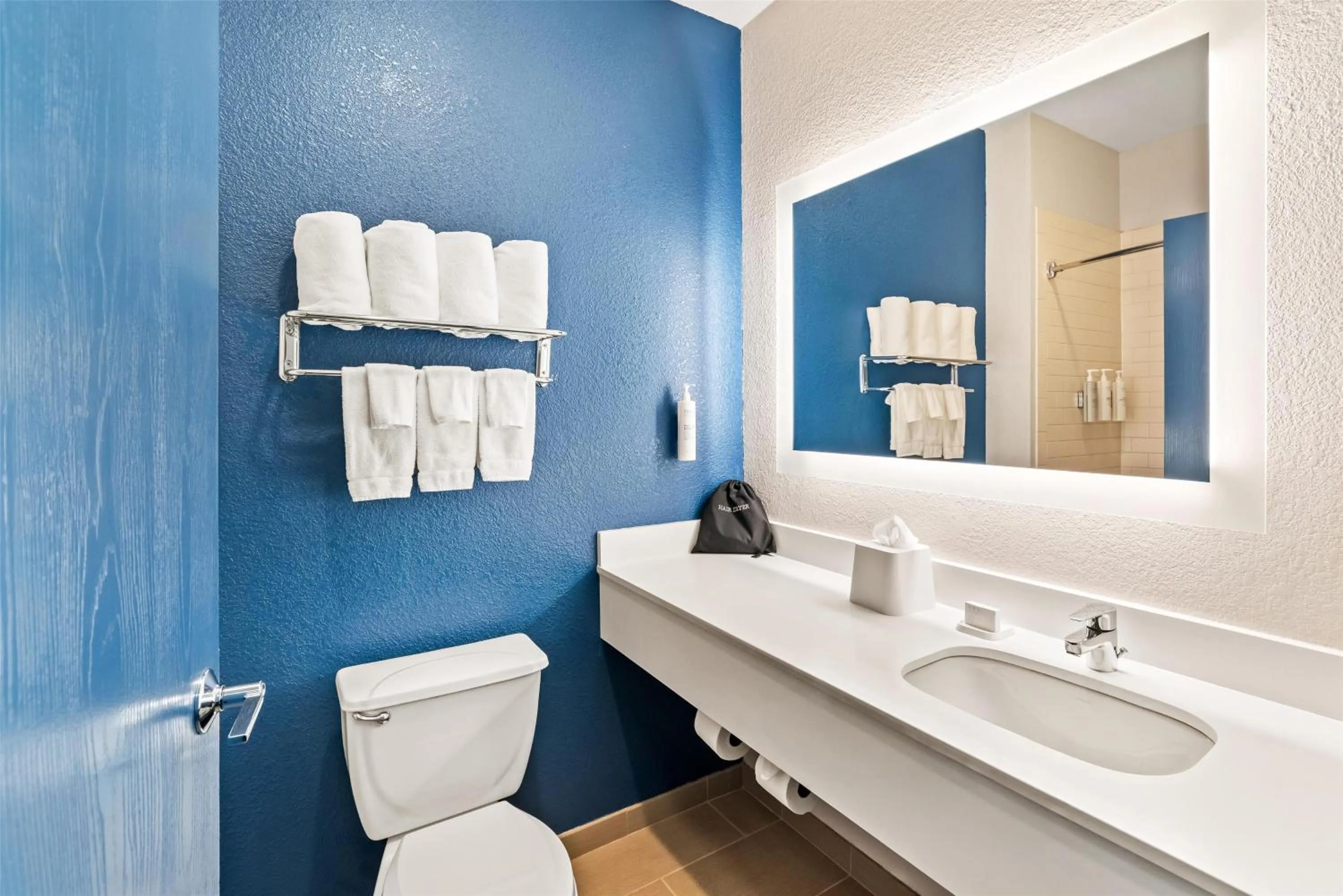 Bathroom in Spark by Hilton Round Rock