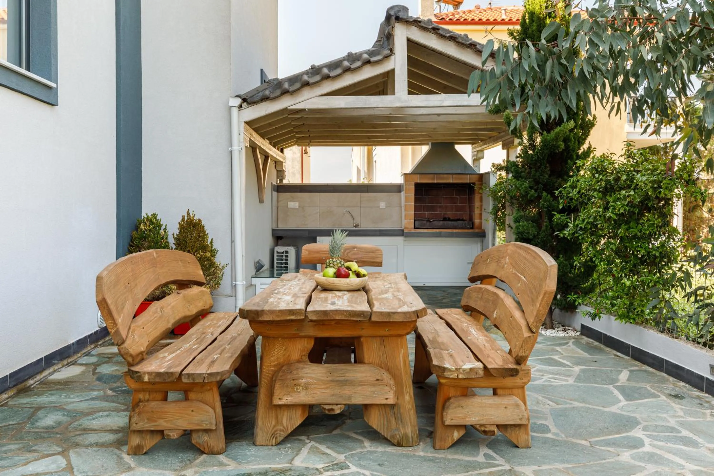 BBQ facilities in Ilis Villas