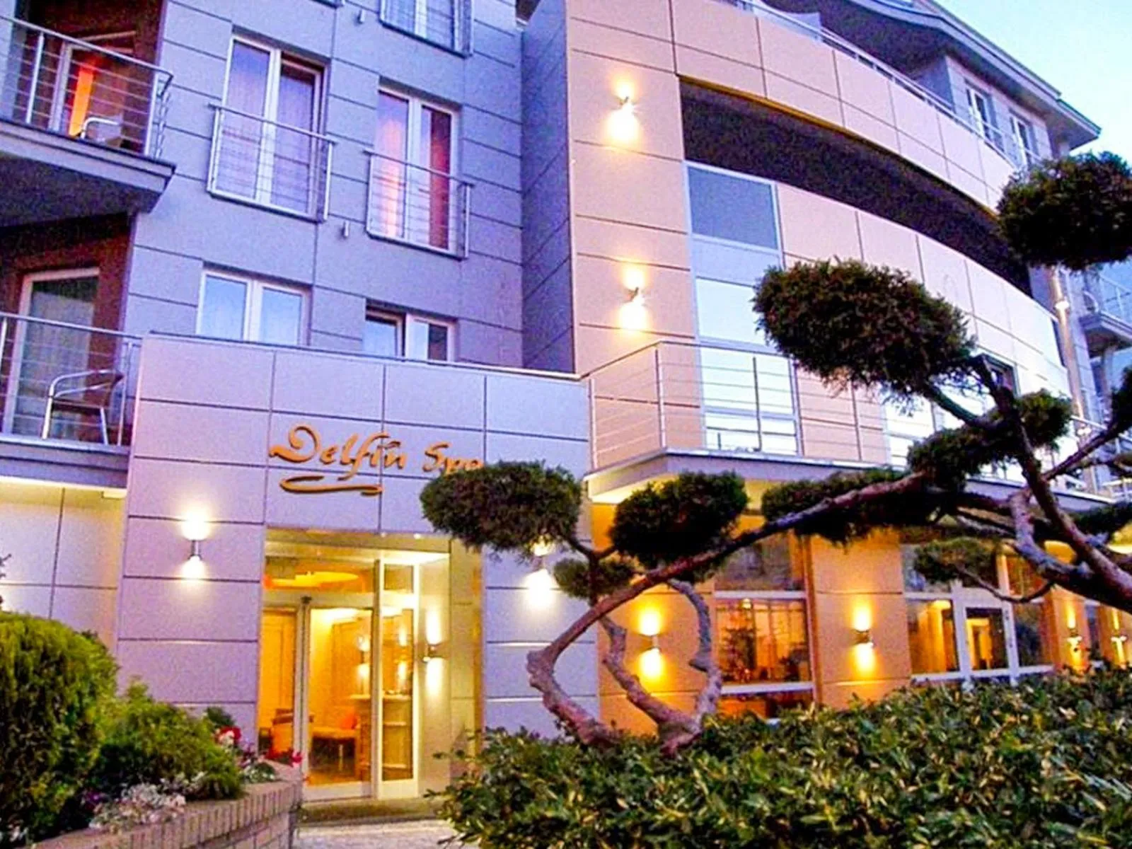 Property building in Villa Delfin Spa