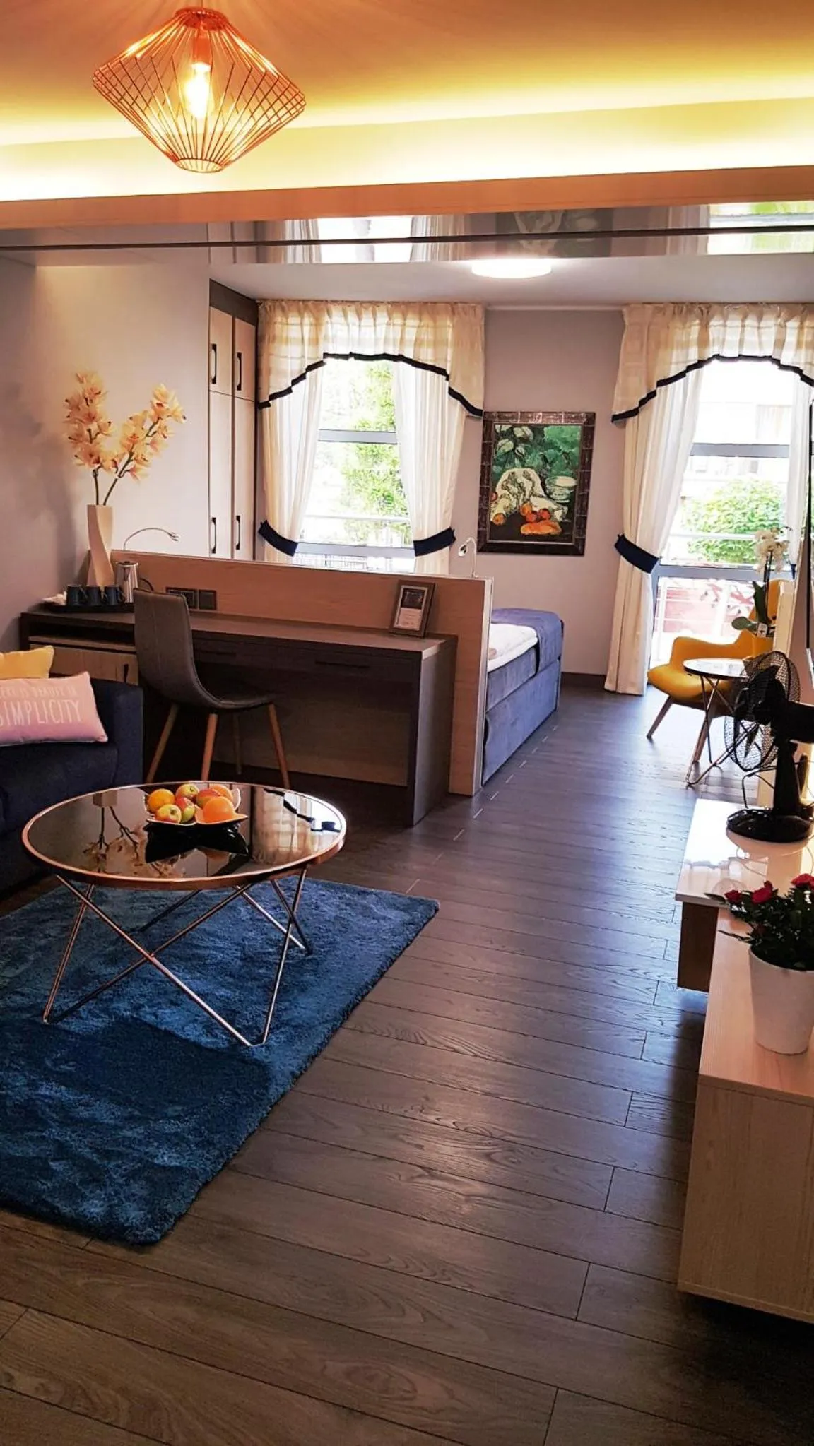 Seating area in Villa Delfin Spa