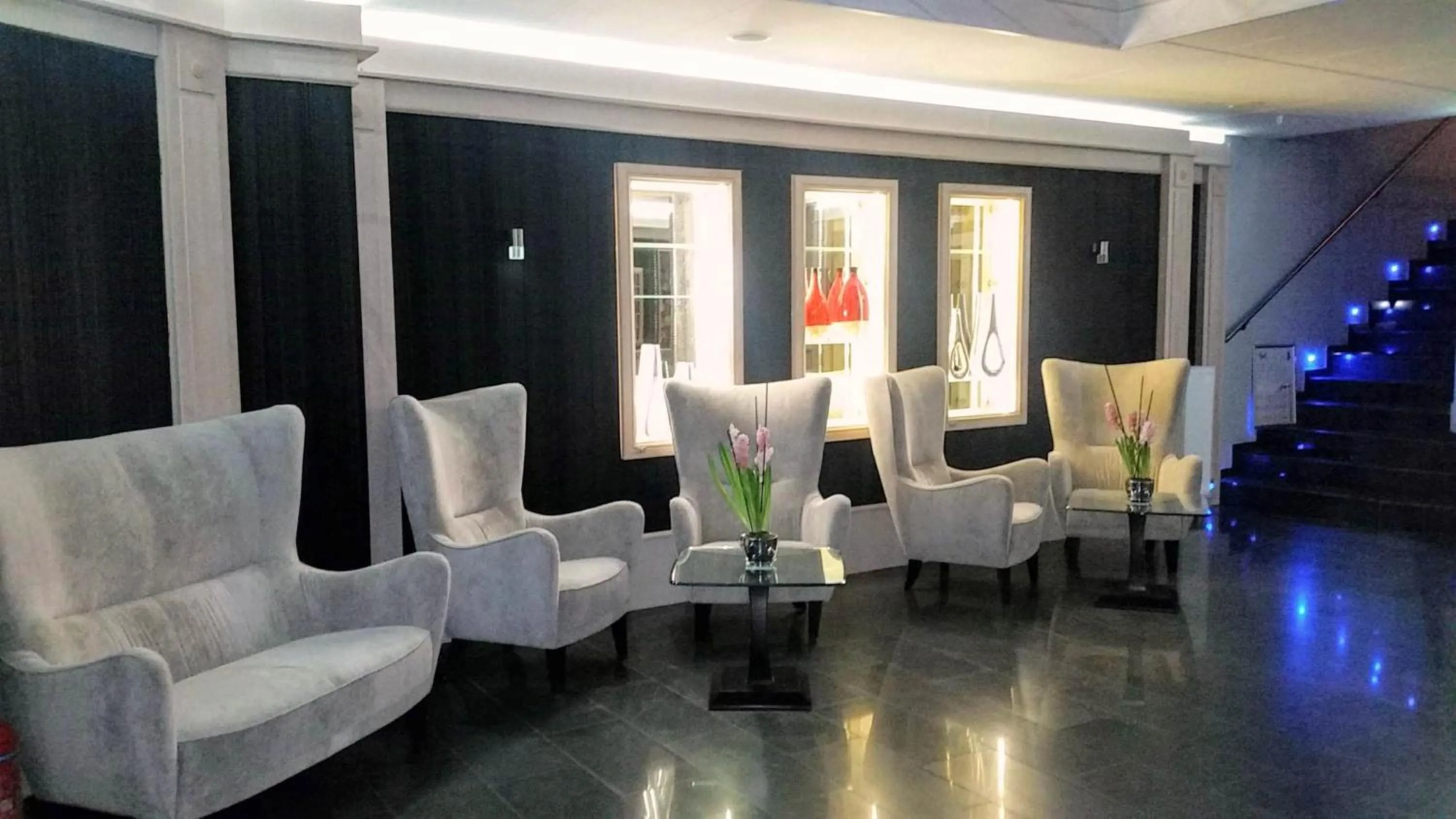 Lobby or reception in Villa Delfin Spa