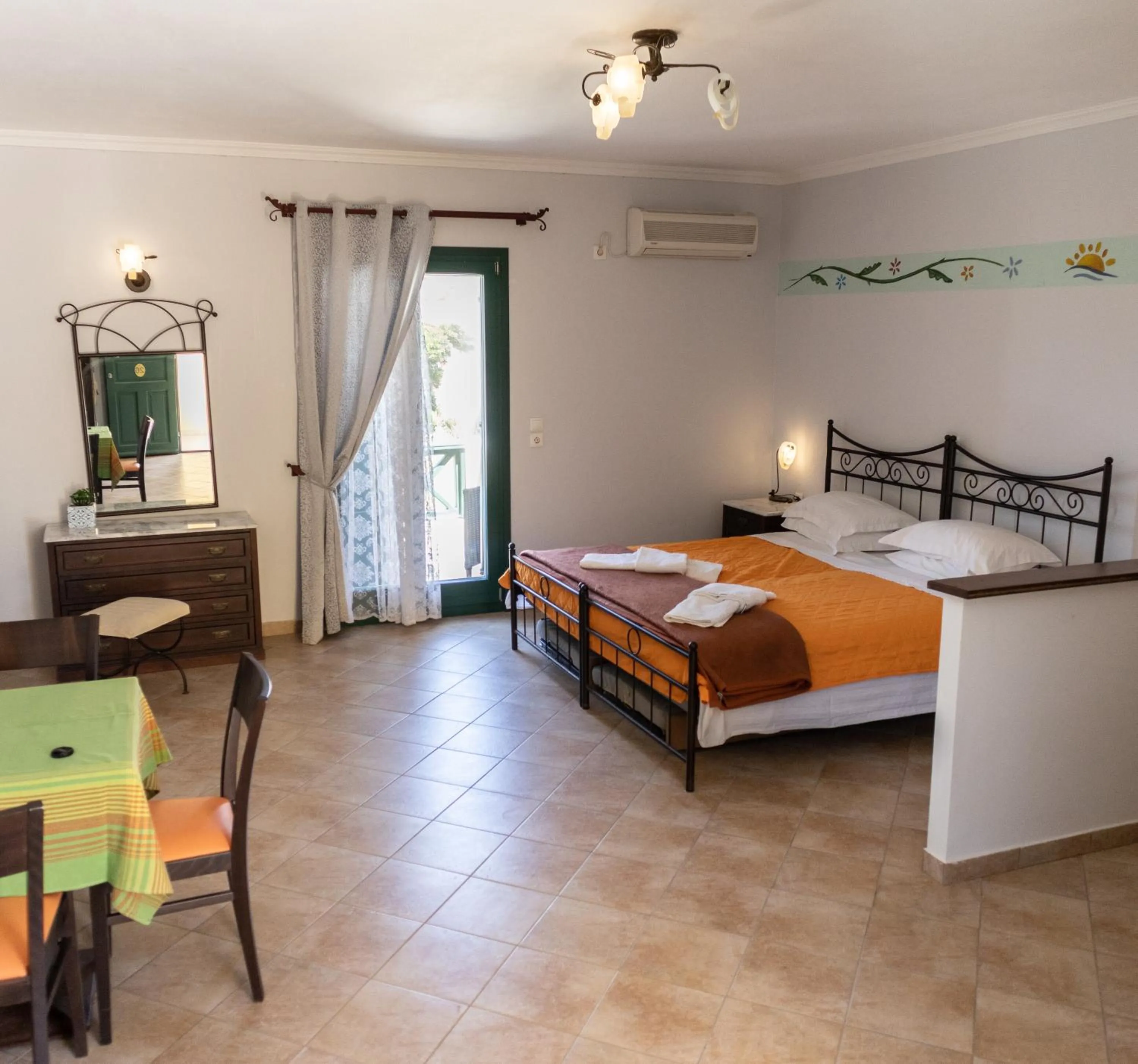 Bed in Dilina Studios