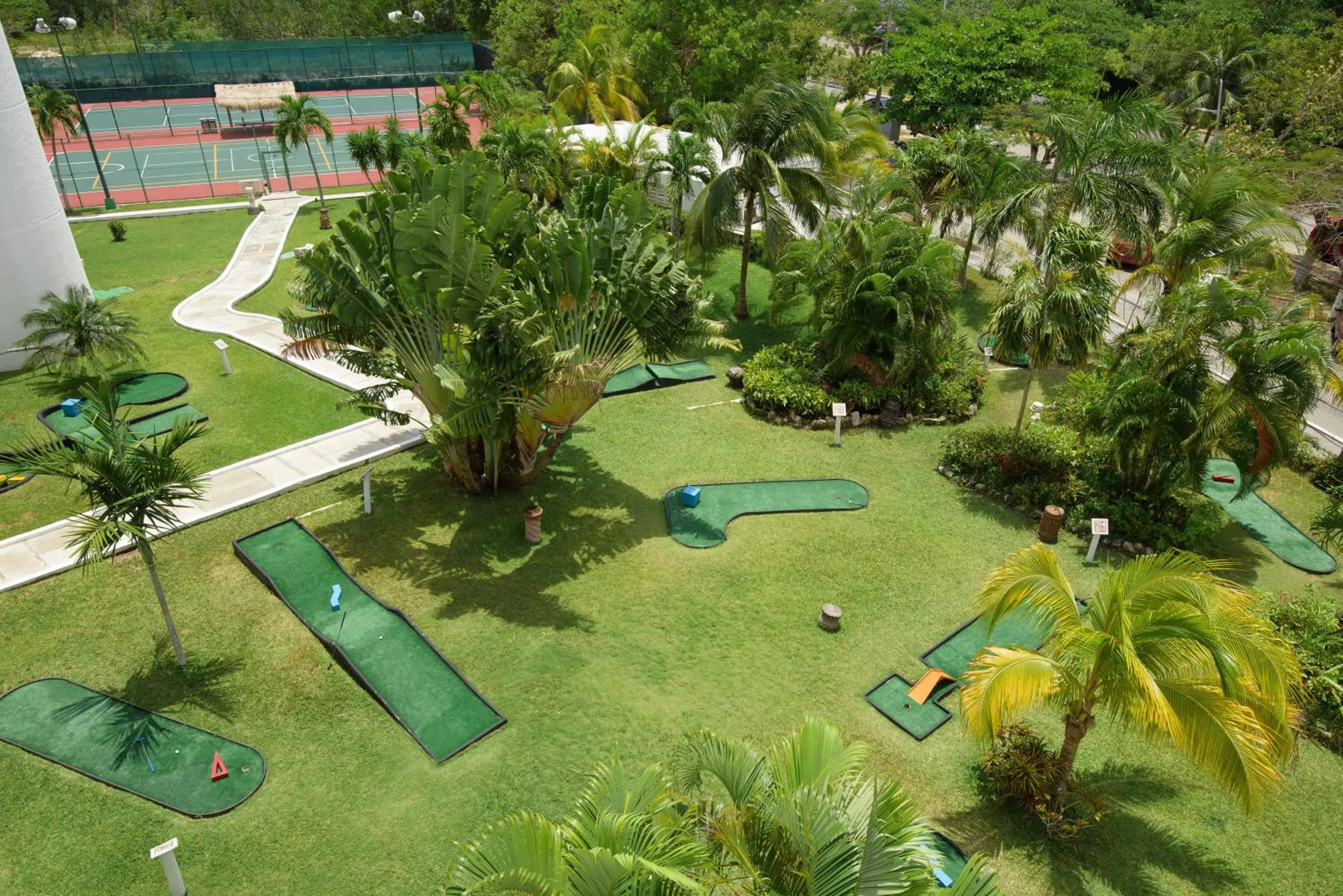 Minigolf in Melia Cozumel All Inclusive