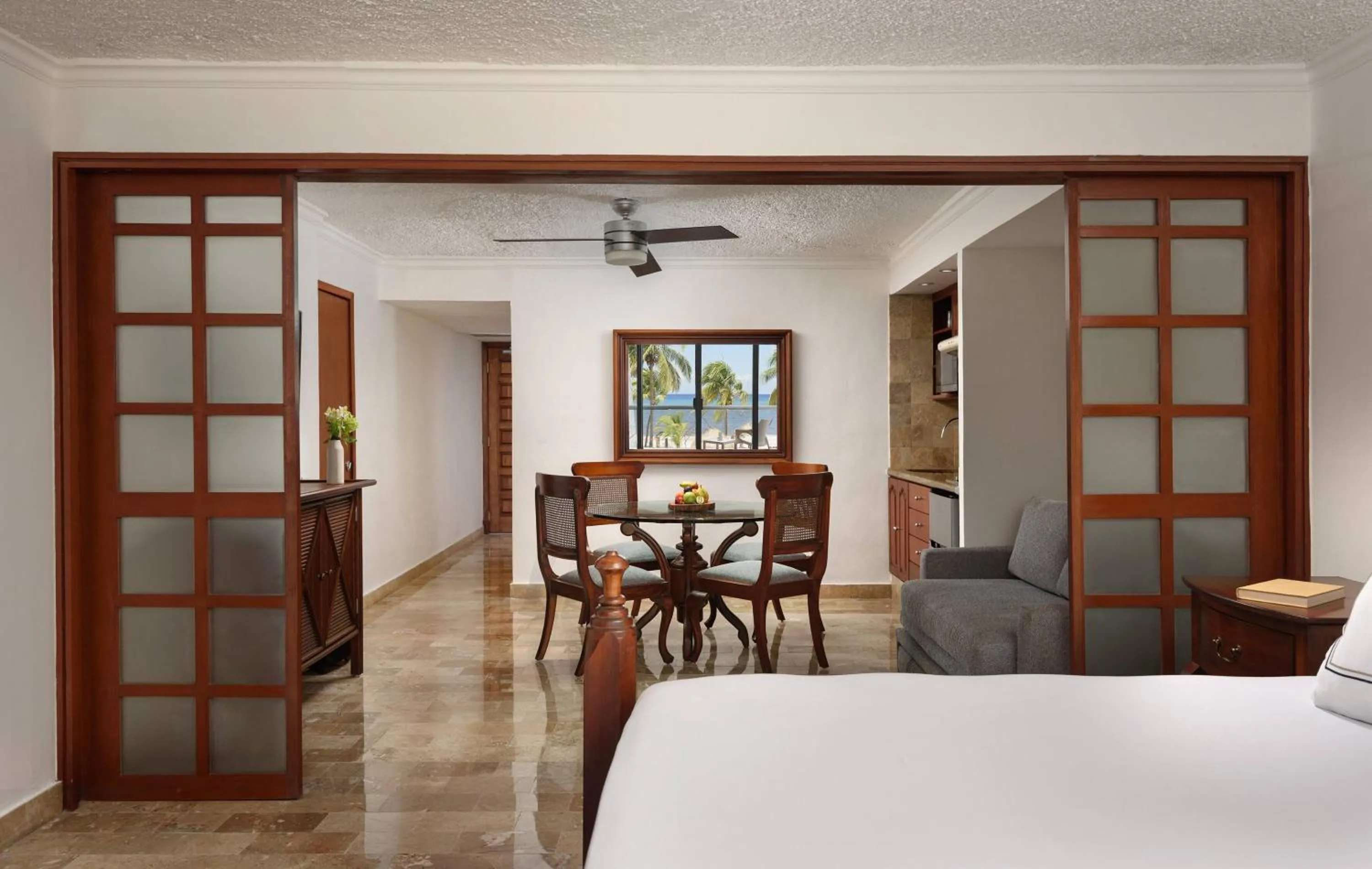 Bed in Meliá Cozumel - All Inclusive