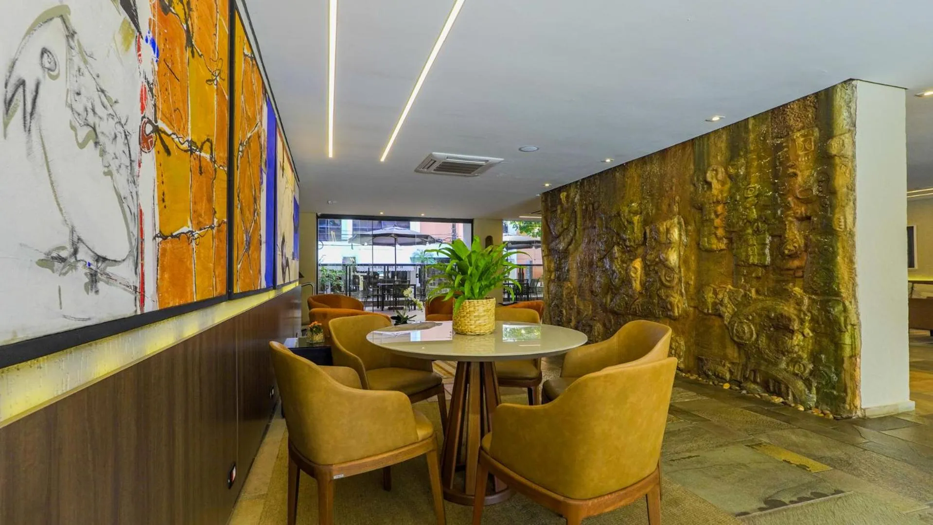 Living room in Ferraretto Guarujá Hotel & Spa