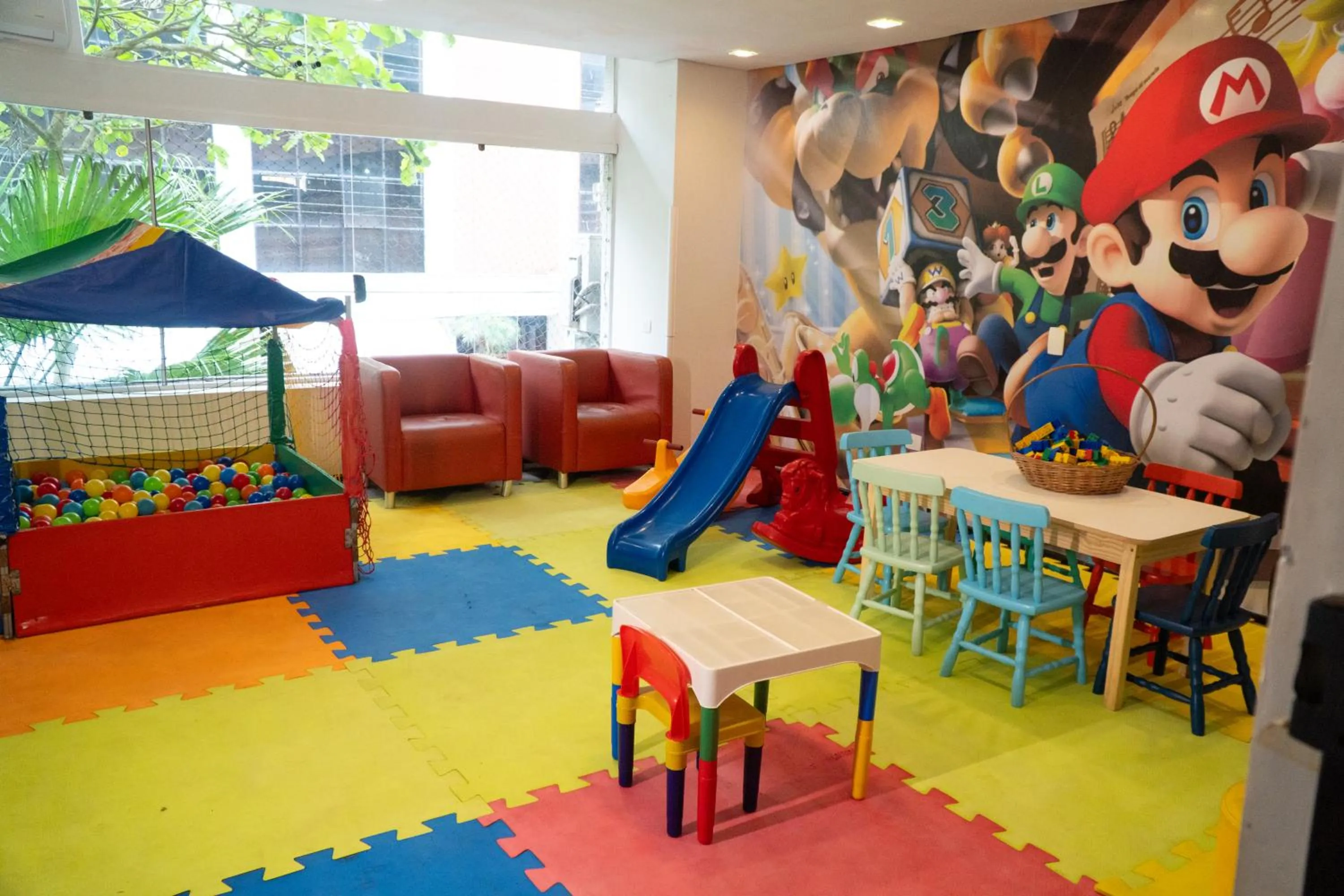 Children play ground in Ferraretto Guarujá Hotel & Spa