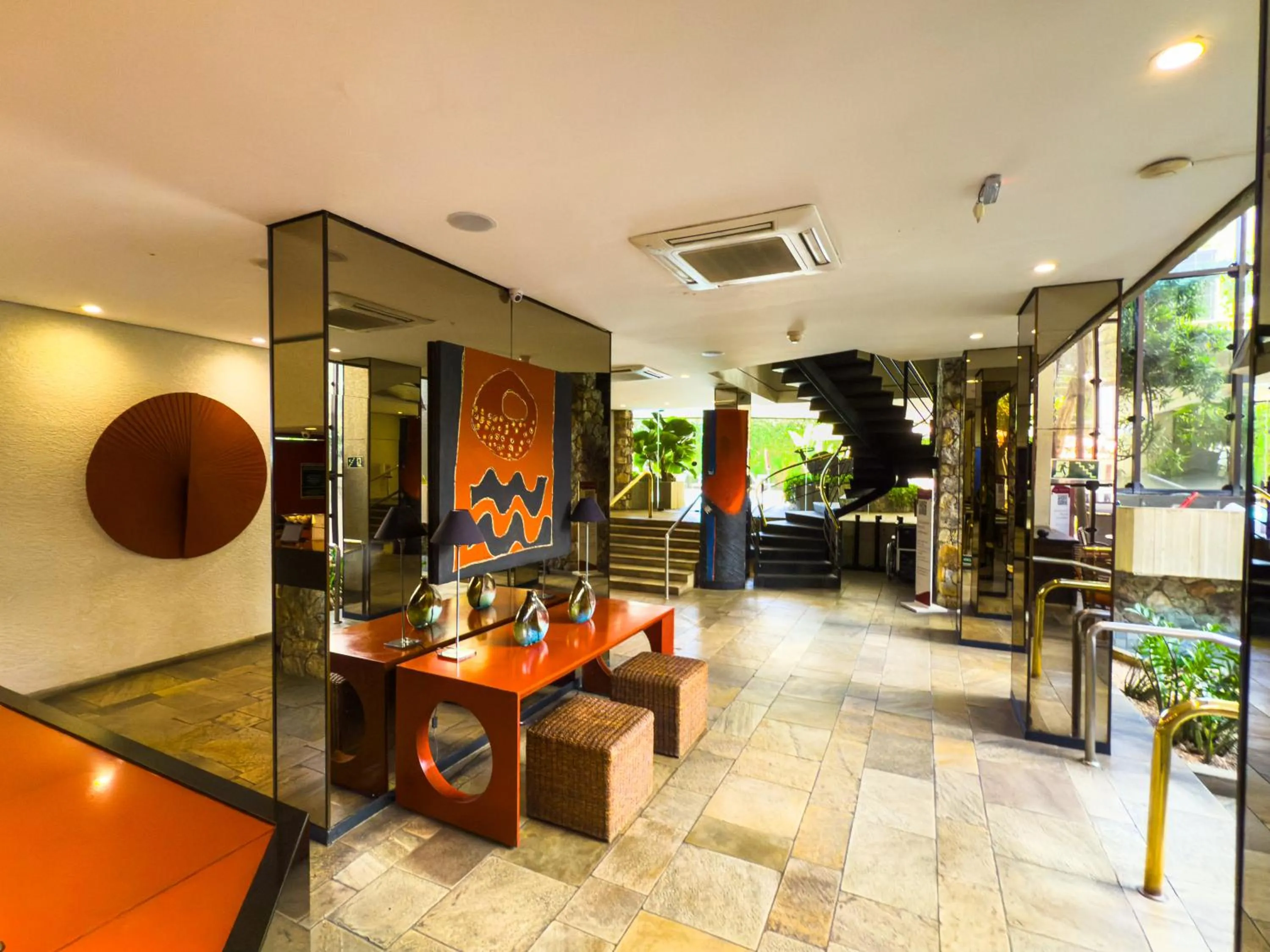 Lobby or reception in Ferraretto Guarujá Hotel & Spa