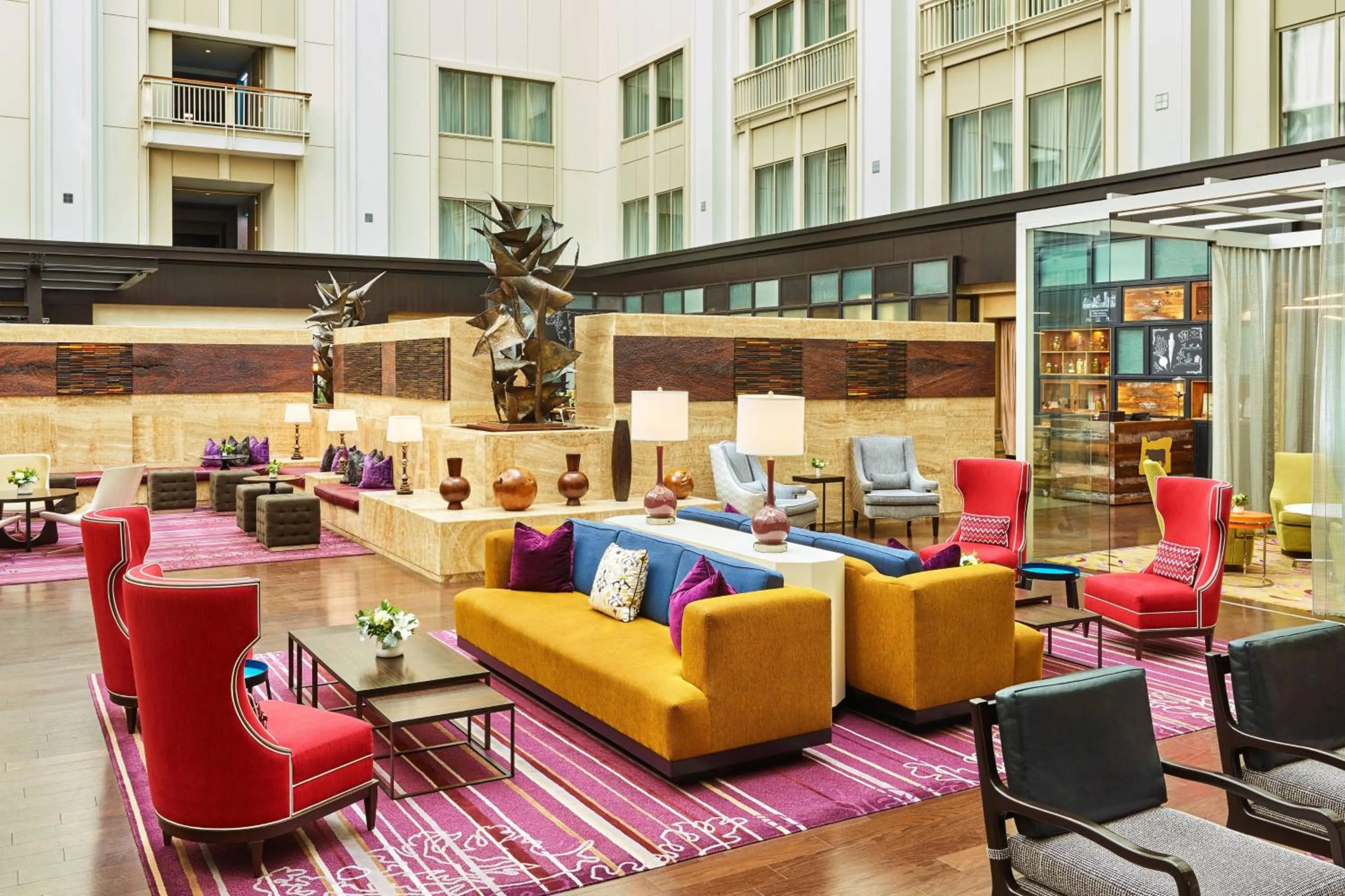 Living room in The Nines, a Luxury Collection Hotel, Portland