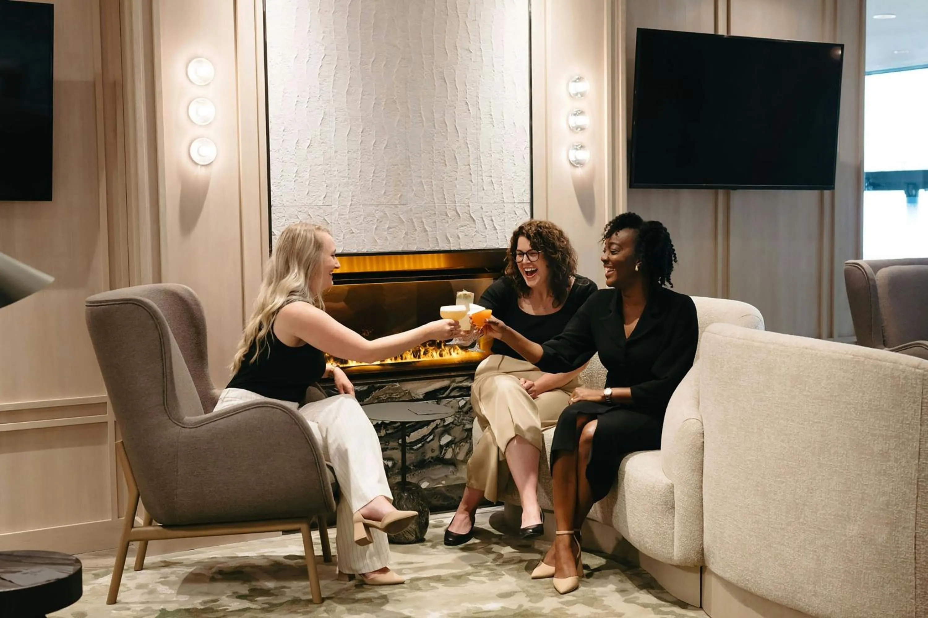 Lounge or bar in Halifax Marriott Harbourfront Hotel