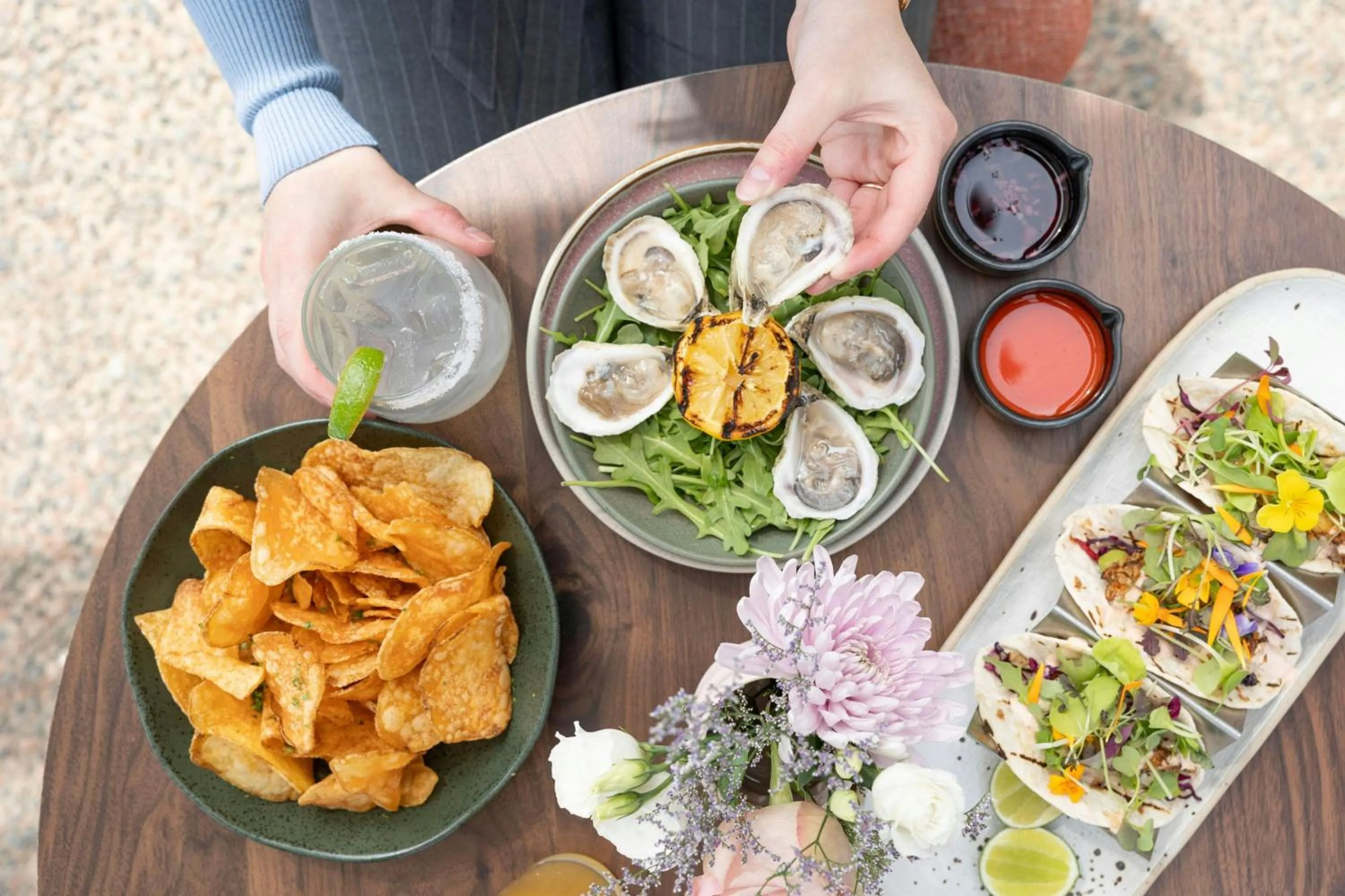 Restaurant/places to eat in Halifax Marriott Harbourfront Hotel