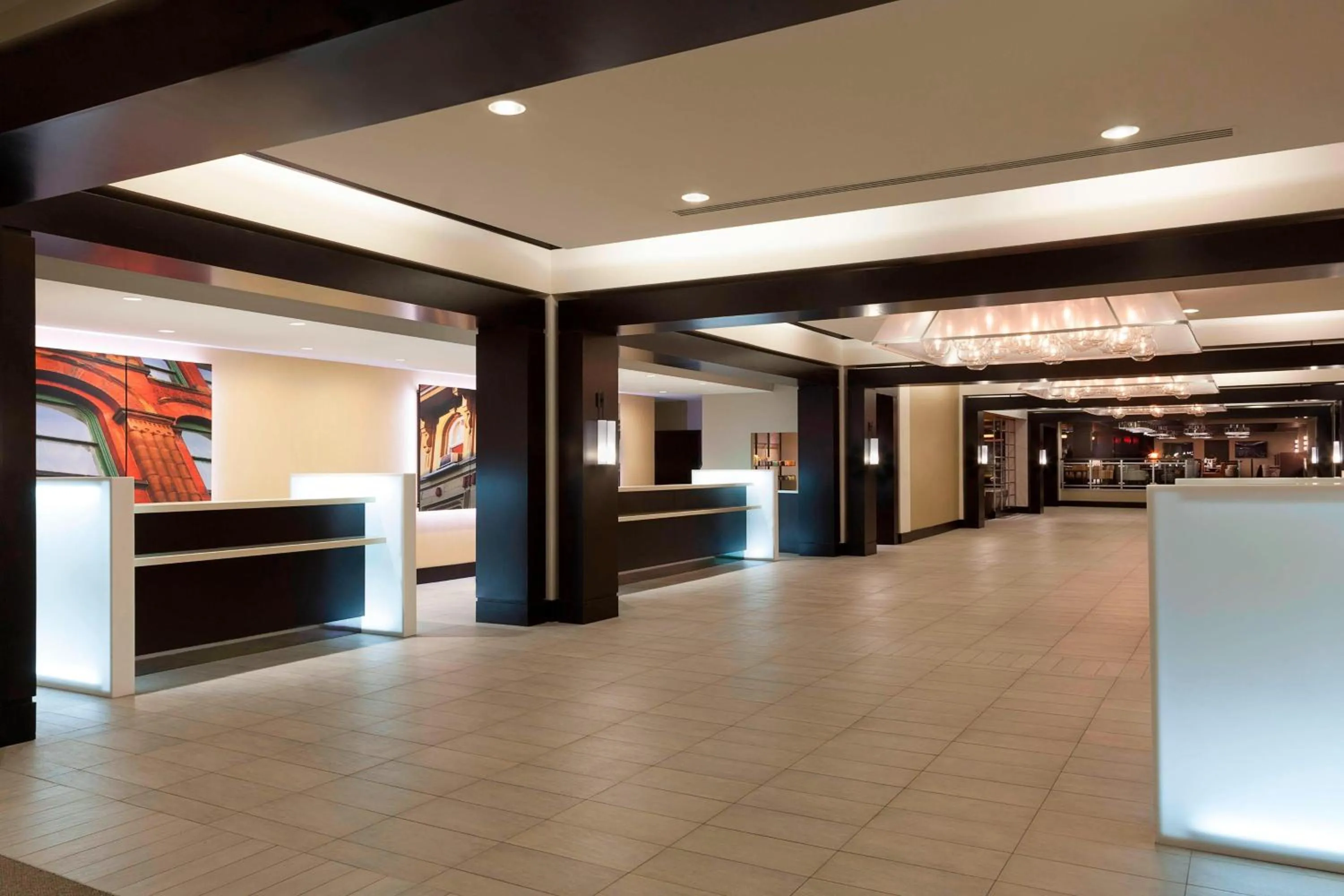 Lobby or reception in Halifax Marriott Harbourfront Hotel