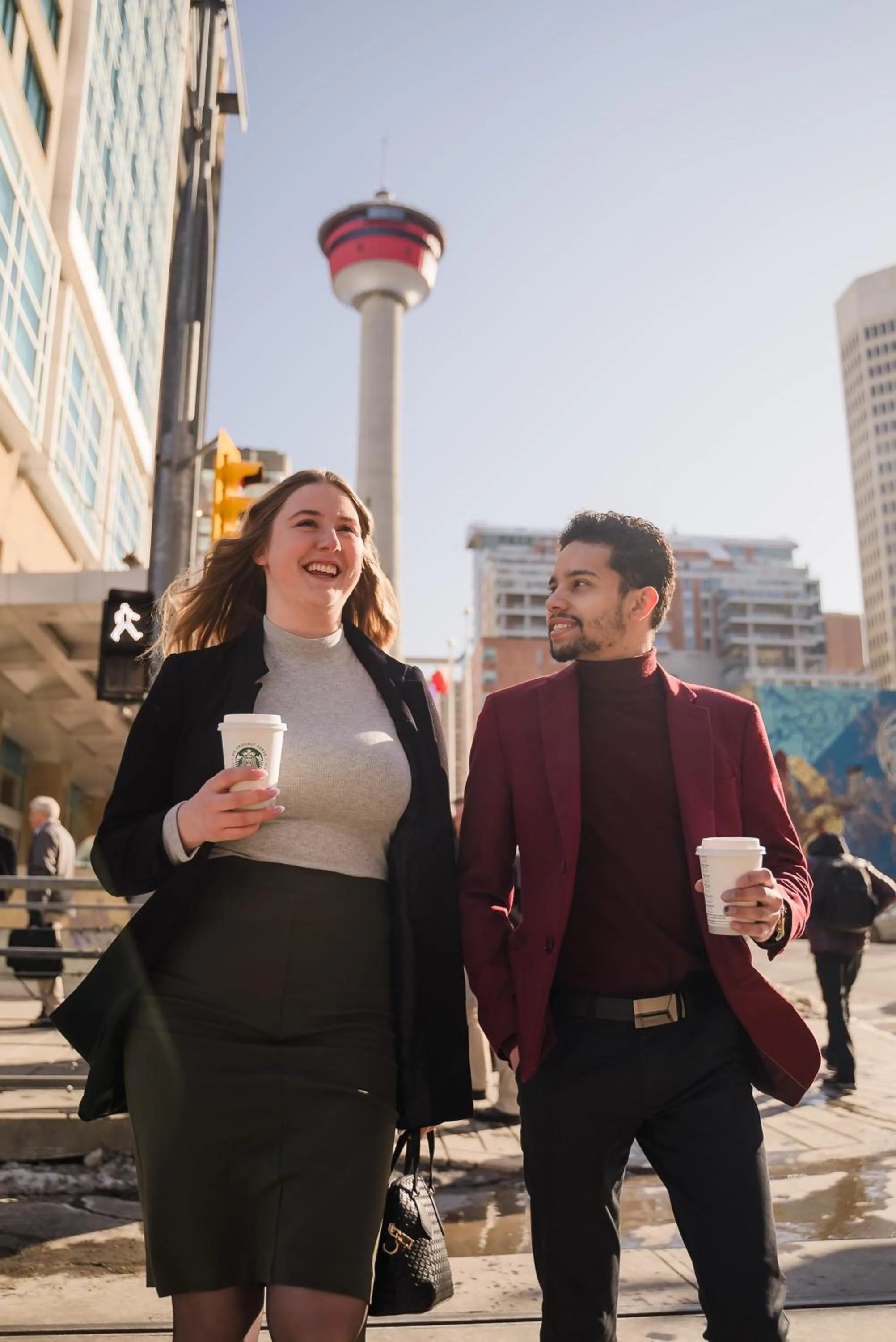 Location in Calgary Marriott Downtown Hotel