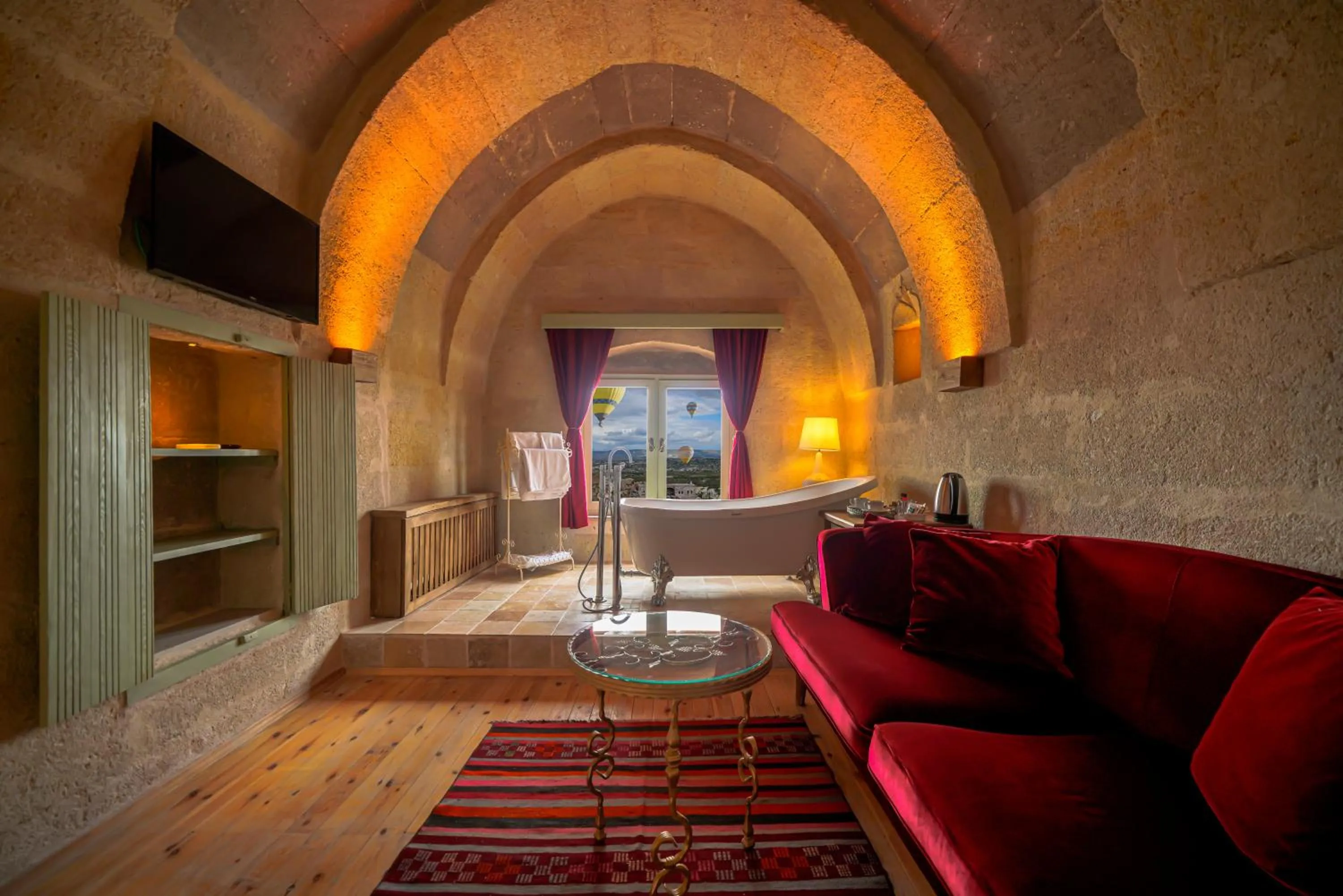 View (from property/room) in Takaev Cave House