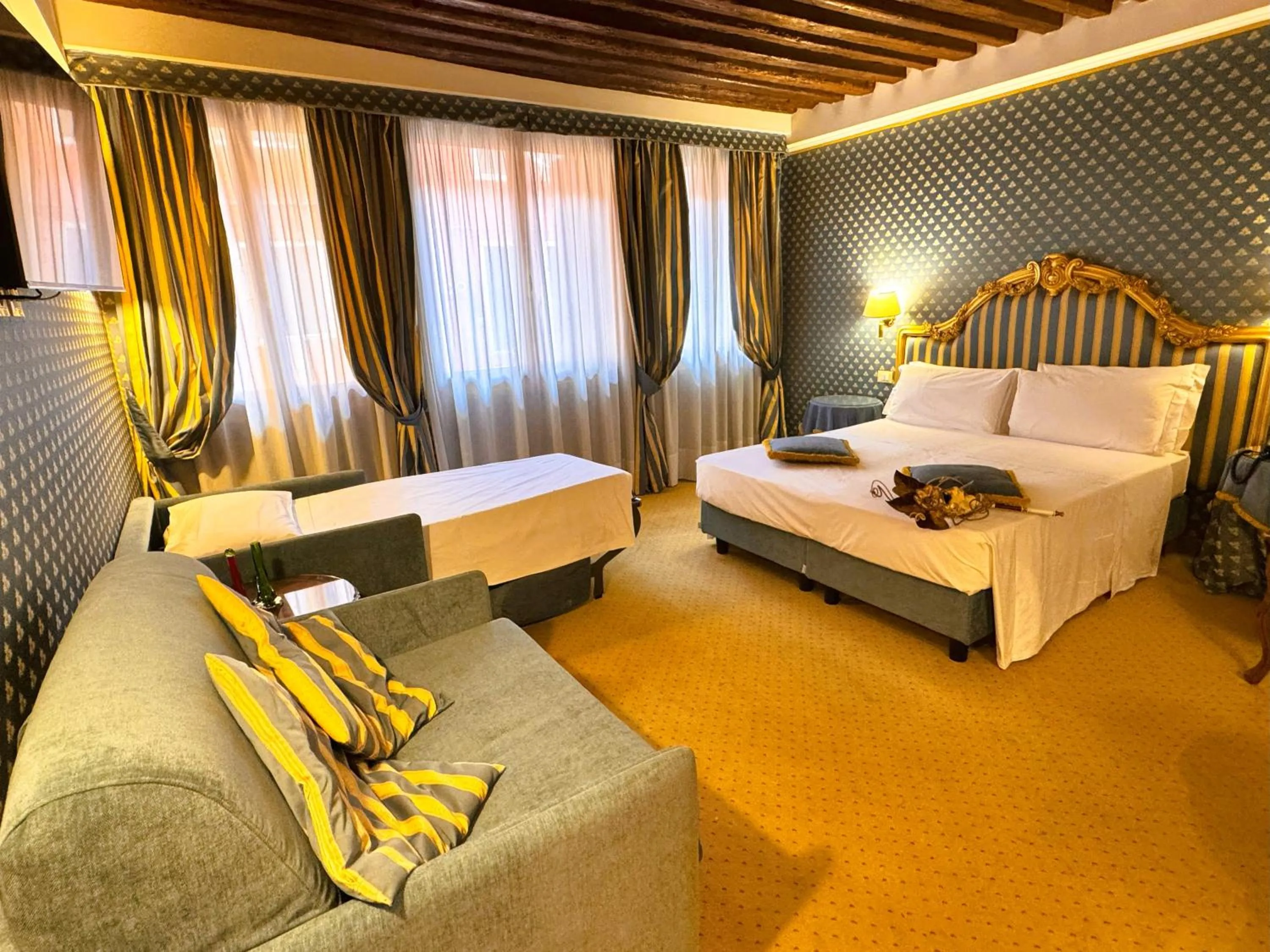 Bed in Hotel Corte Contarina