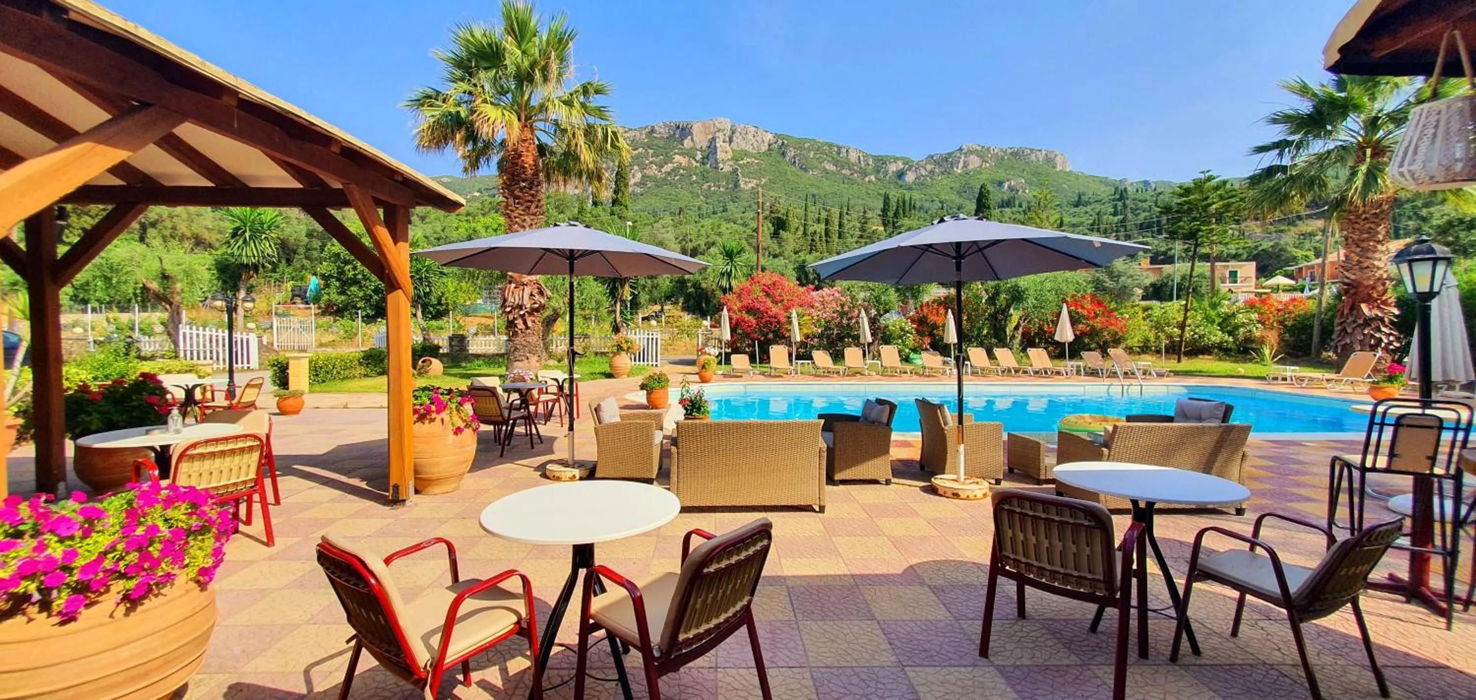 Dining area in Phivos Hotel