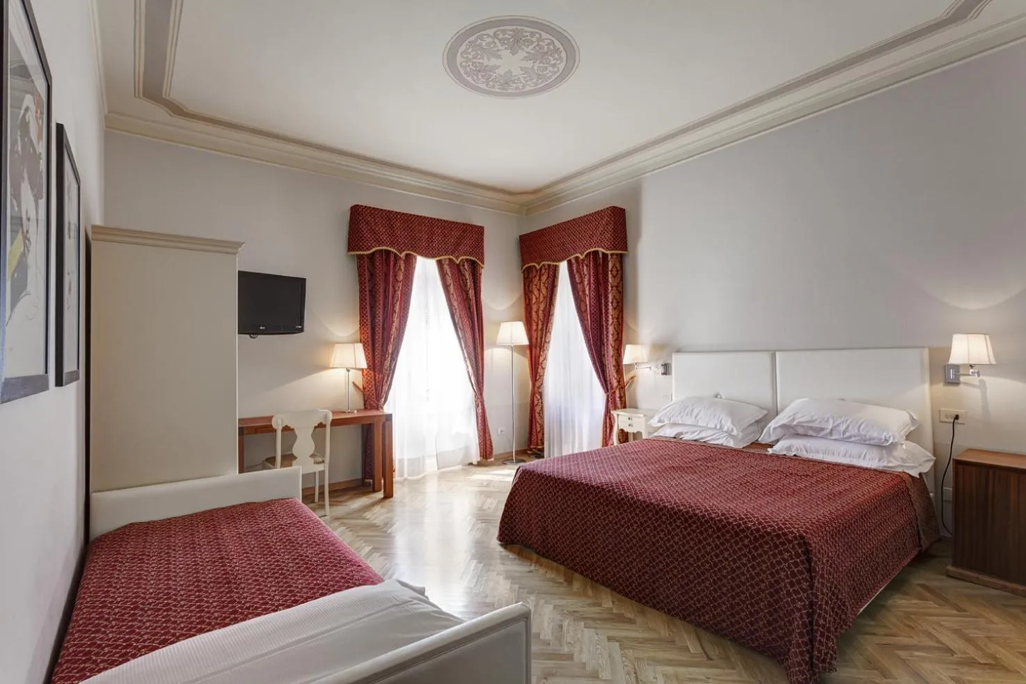 Day, Bed in Hotel Villa Quiete