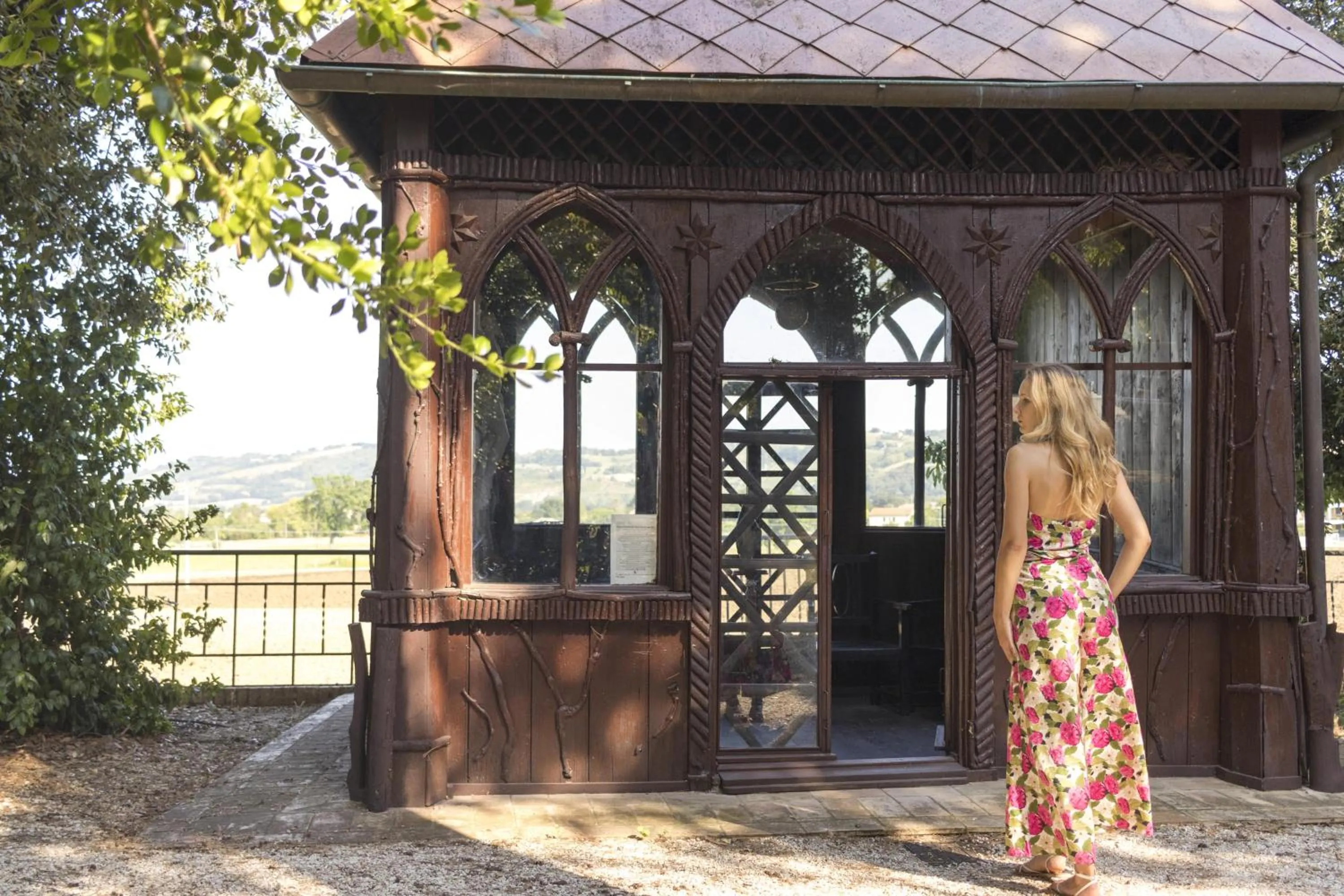 Natural landscape in Hotel Villa Quiete
