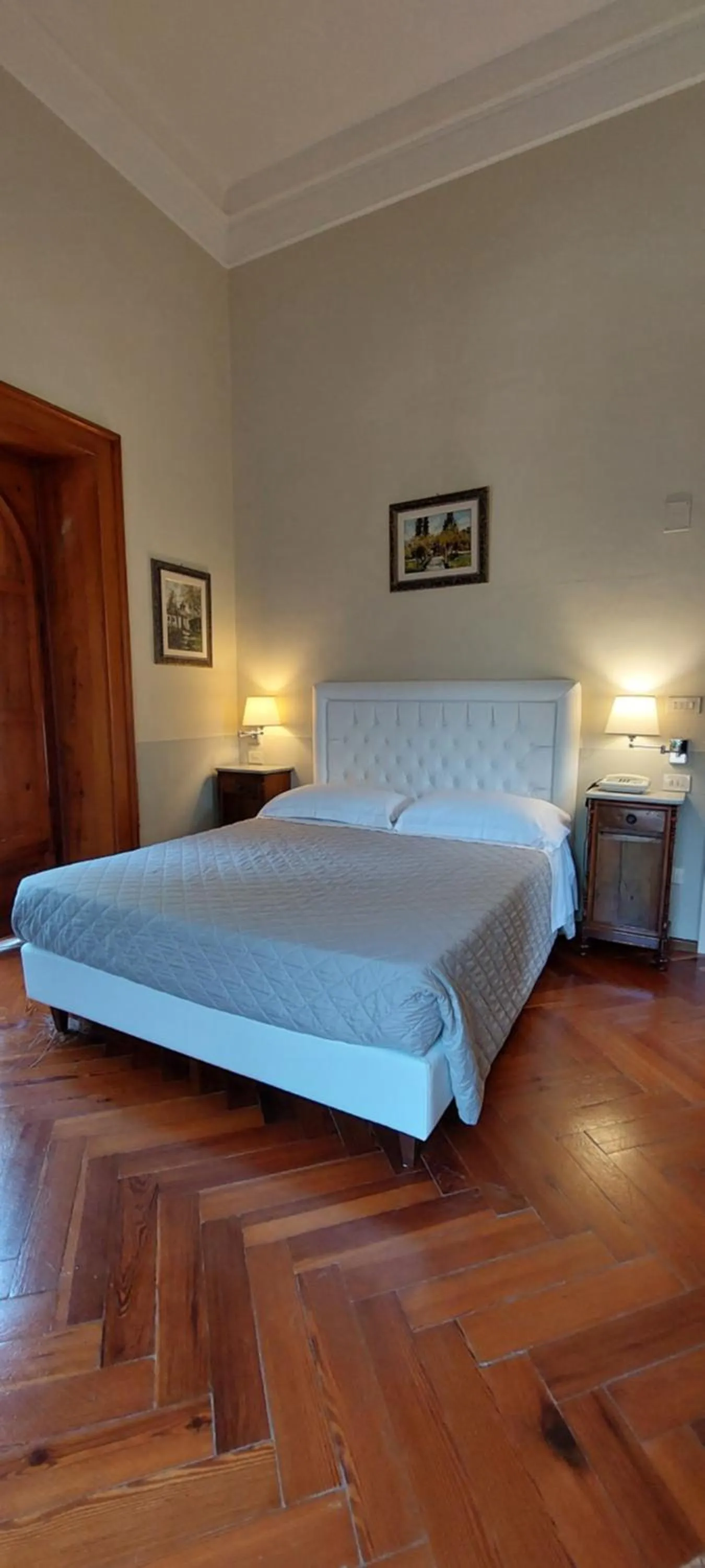 Bed in Hotel Villa Quiete