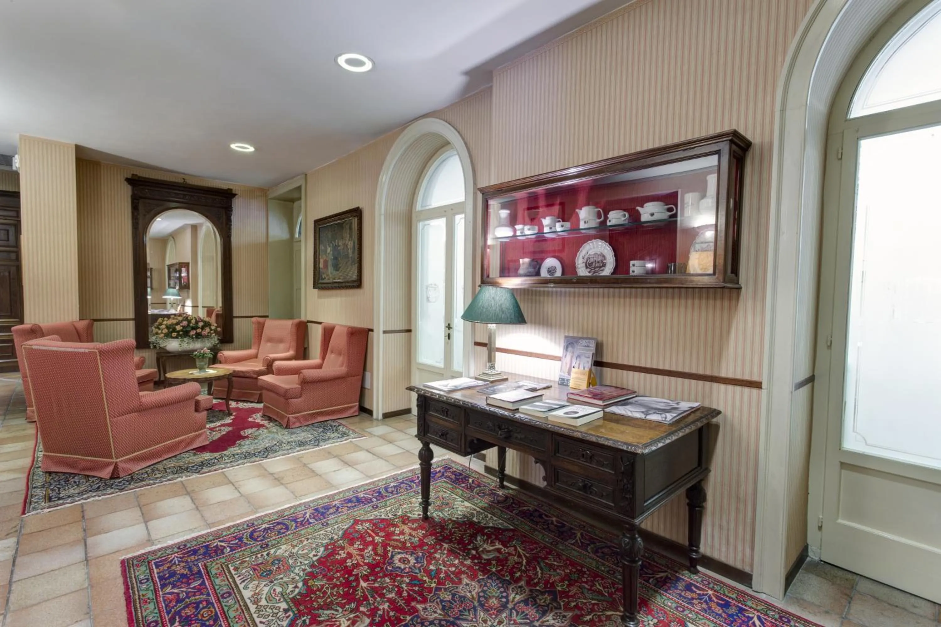 Lobby or reception in Hotel Villa Quiete