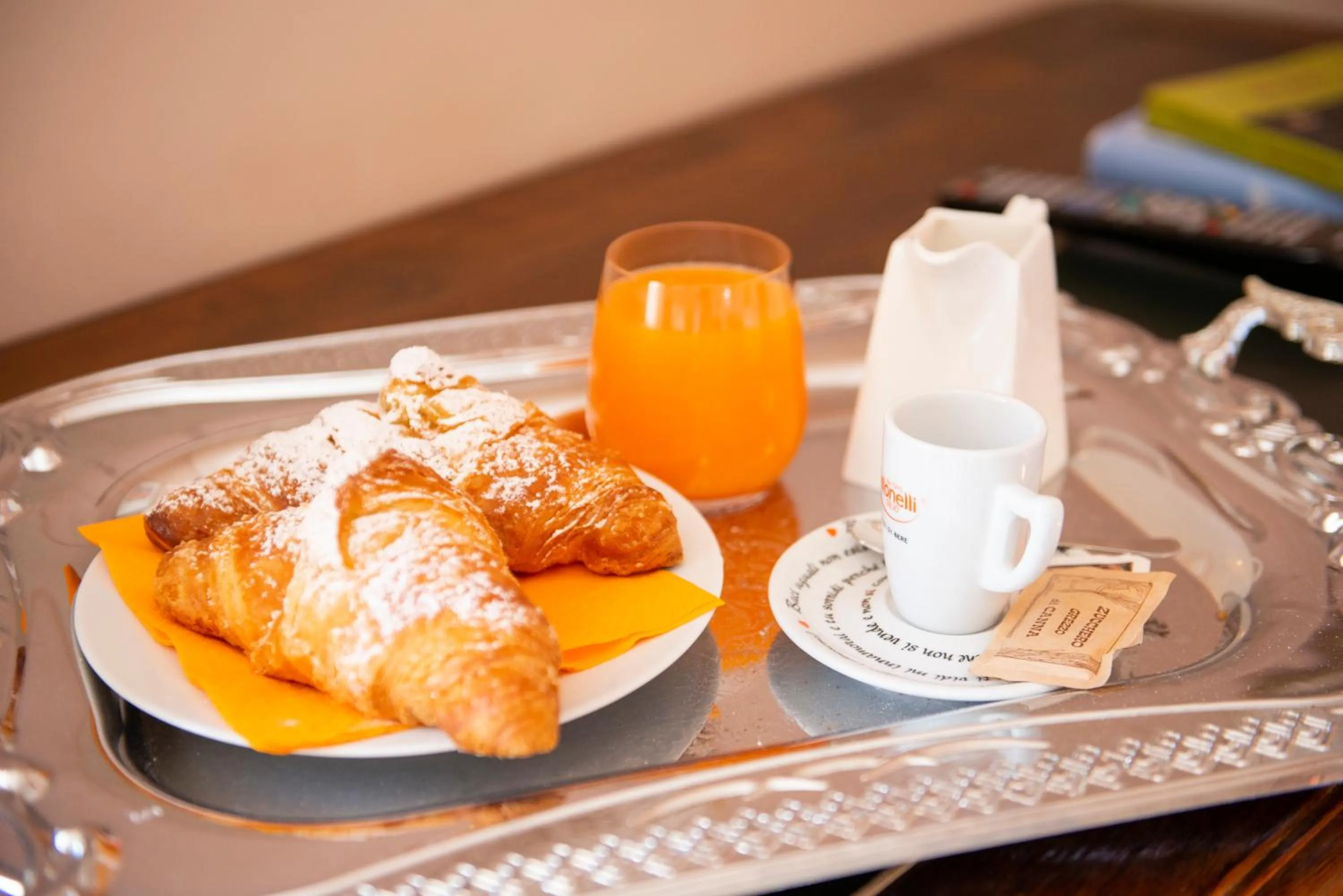 Food close-up in Hotel Villa Quiete