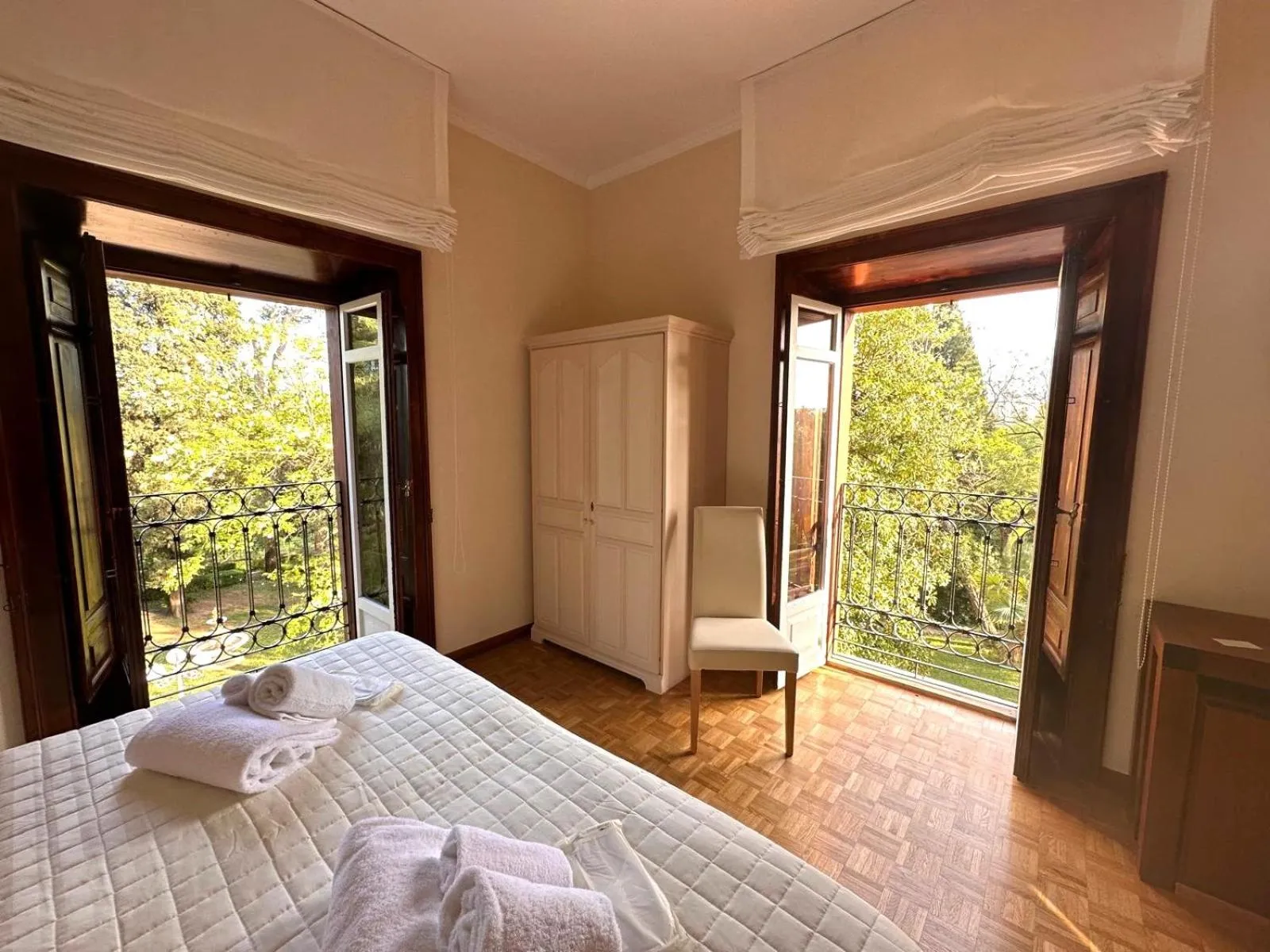 Bed in Hotel Villa Quiete