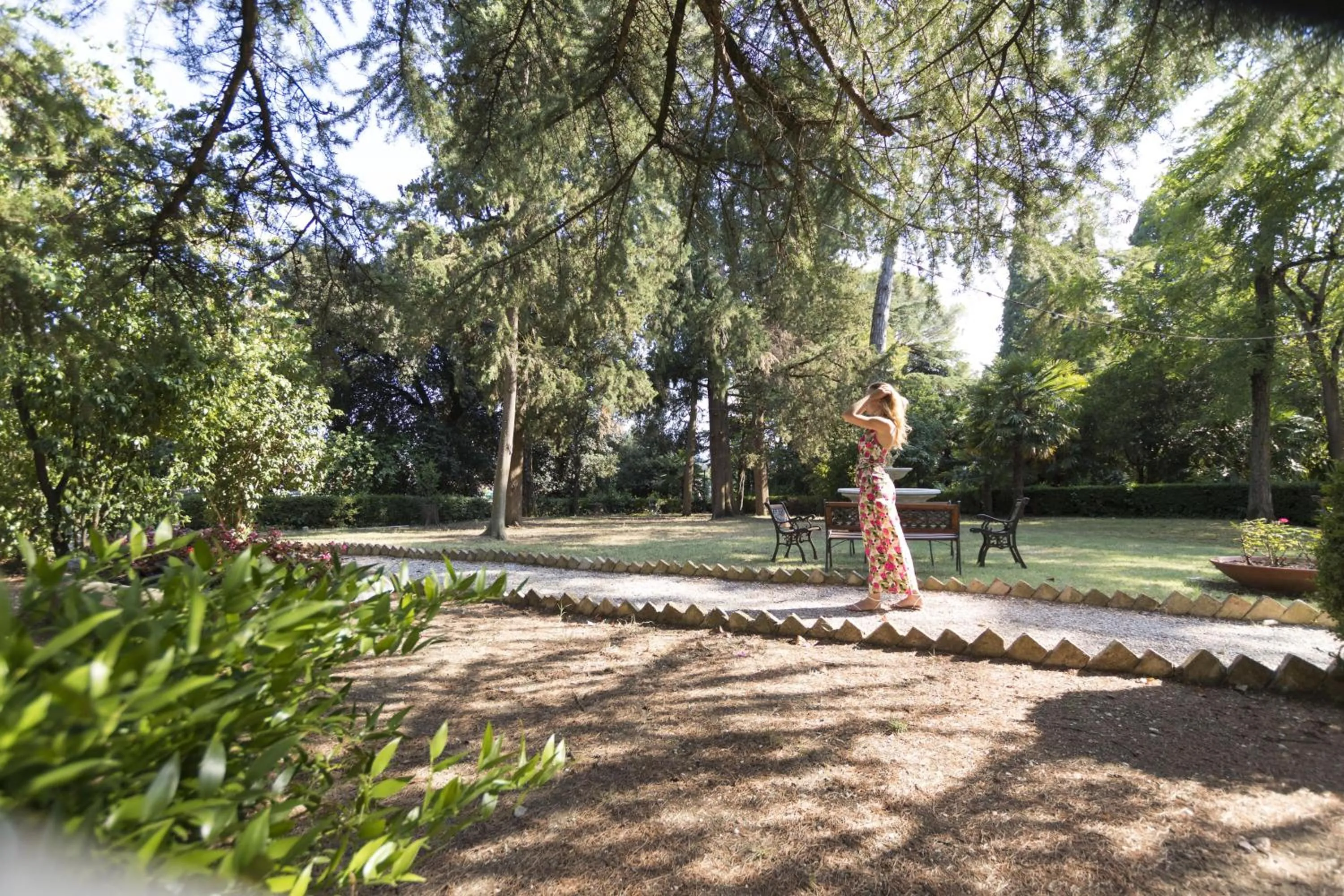 Garden in Hotel Villa Quiete