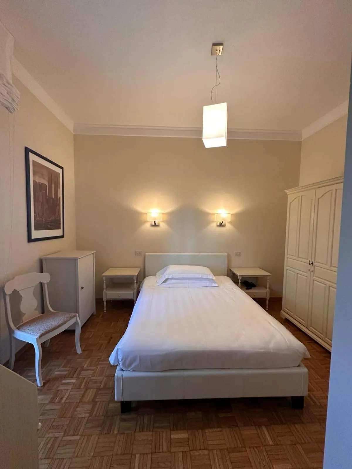 Bed in Hotel Villa Quiete