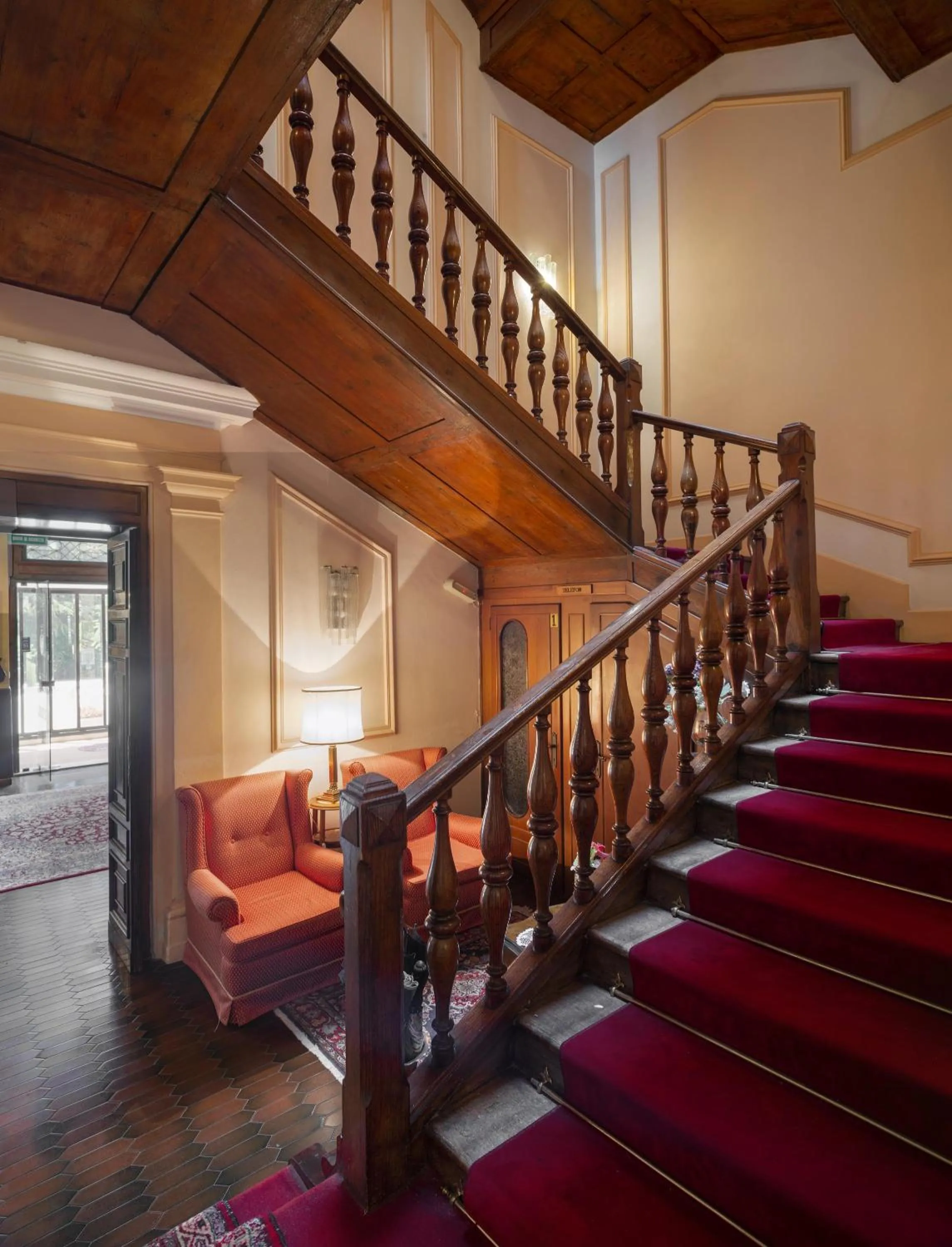 Lobby or reception in Hotel Villa Quiete