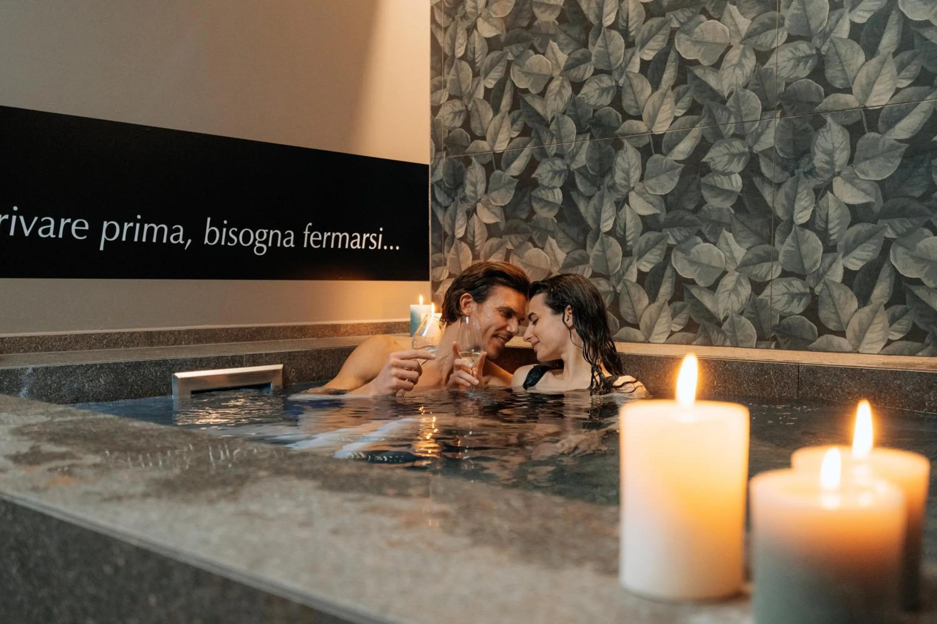 Spa and wellness centre/facilities in Hotel Villa Quiete