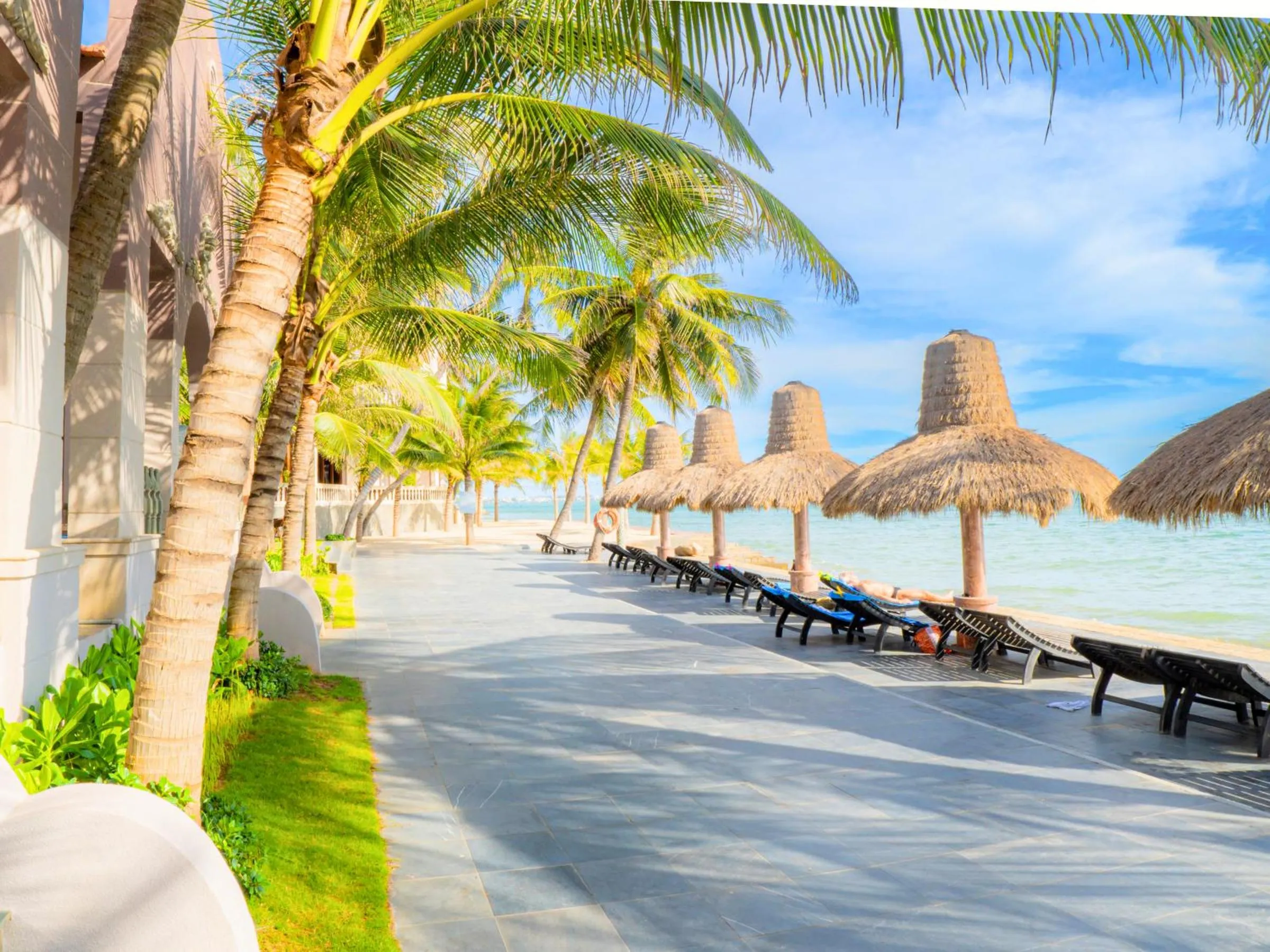 sunbed in Le' VIVA Resort Mui Ne