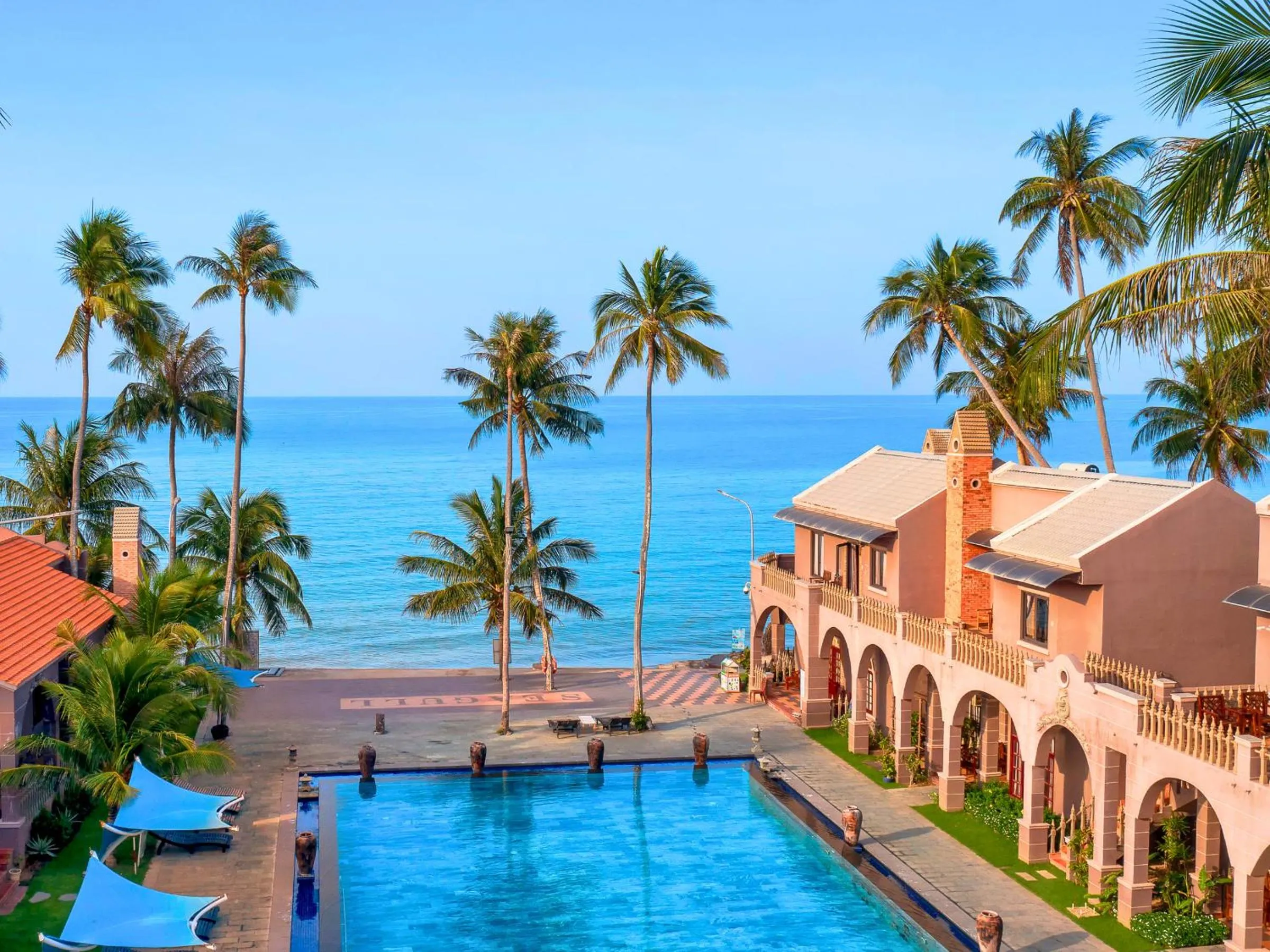 Bird's eye view in Le' VIVA Resort Mui Ne