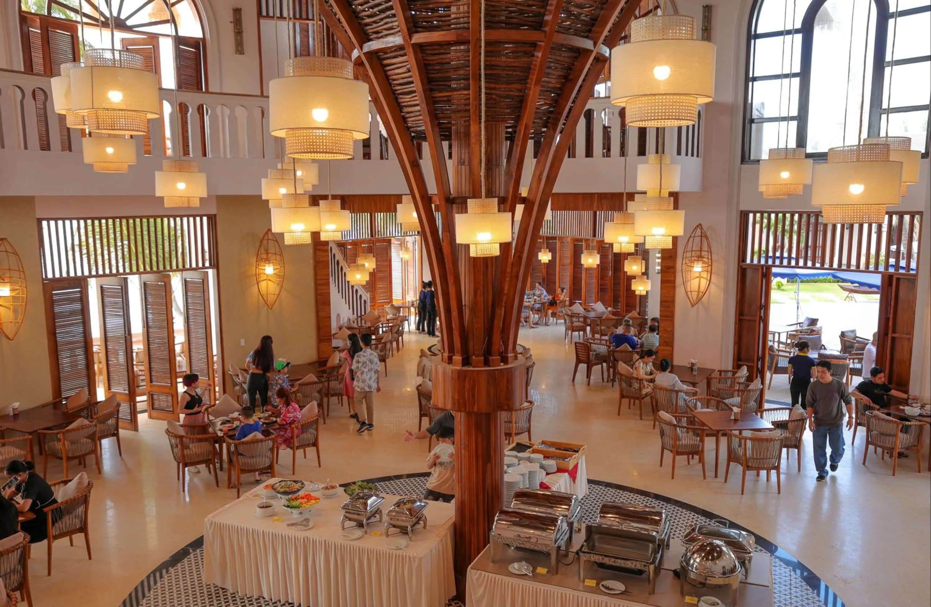 Breakfast in Le' VIVA Resort Mui Ne
