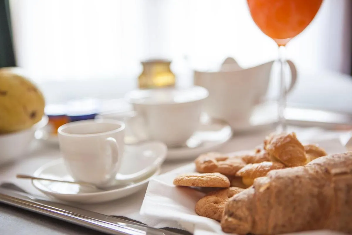 Continental breakfast in Hotel Ai Gelsi