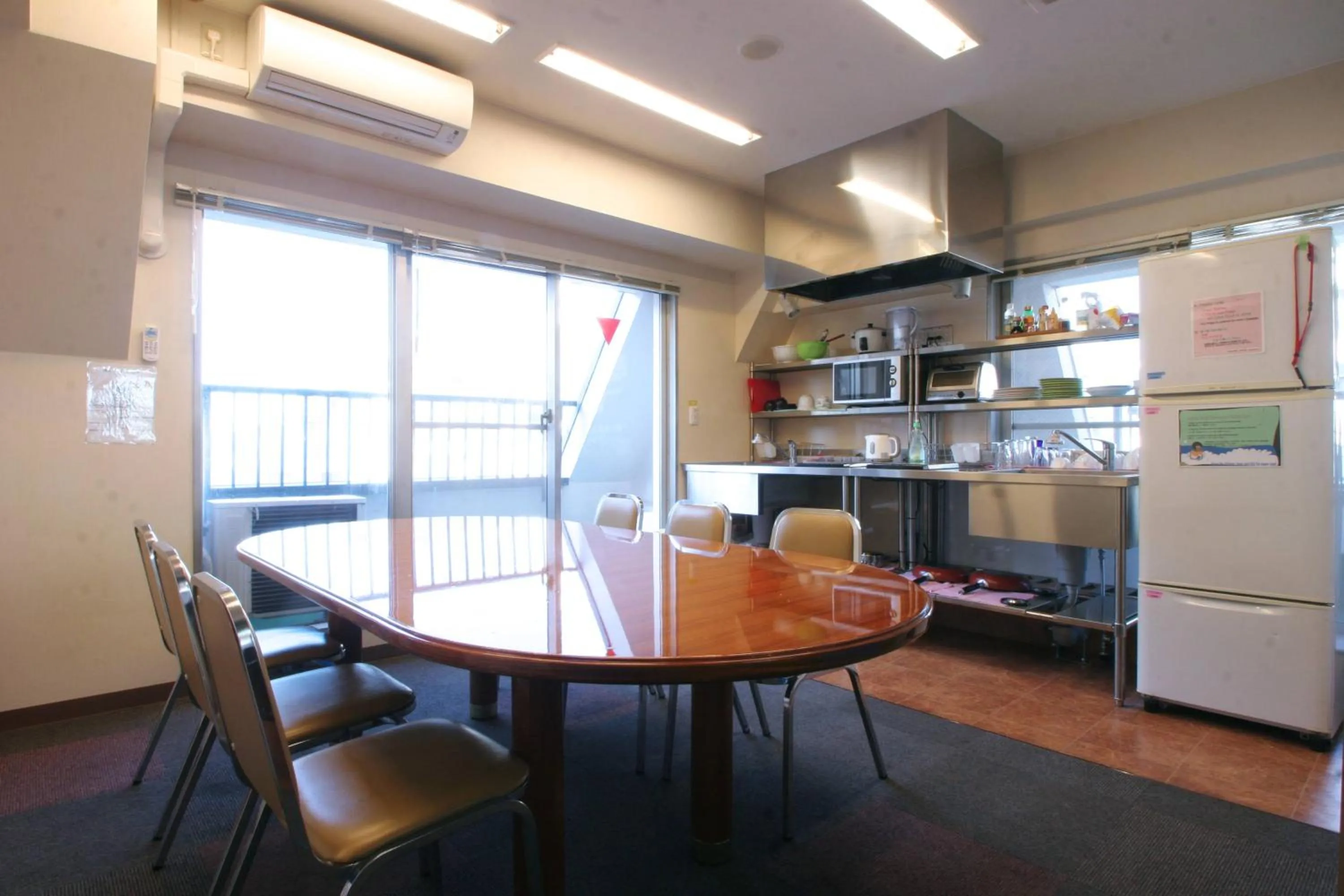 Kitchen or kitchenette in Sakura Hotel Ikebukuro