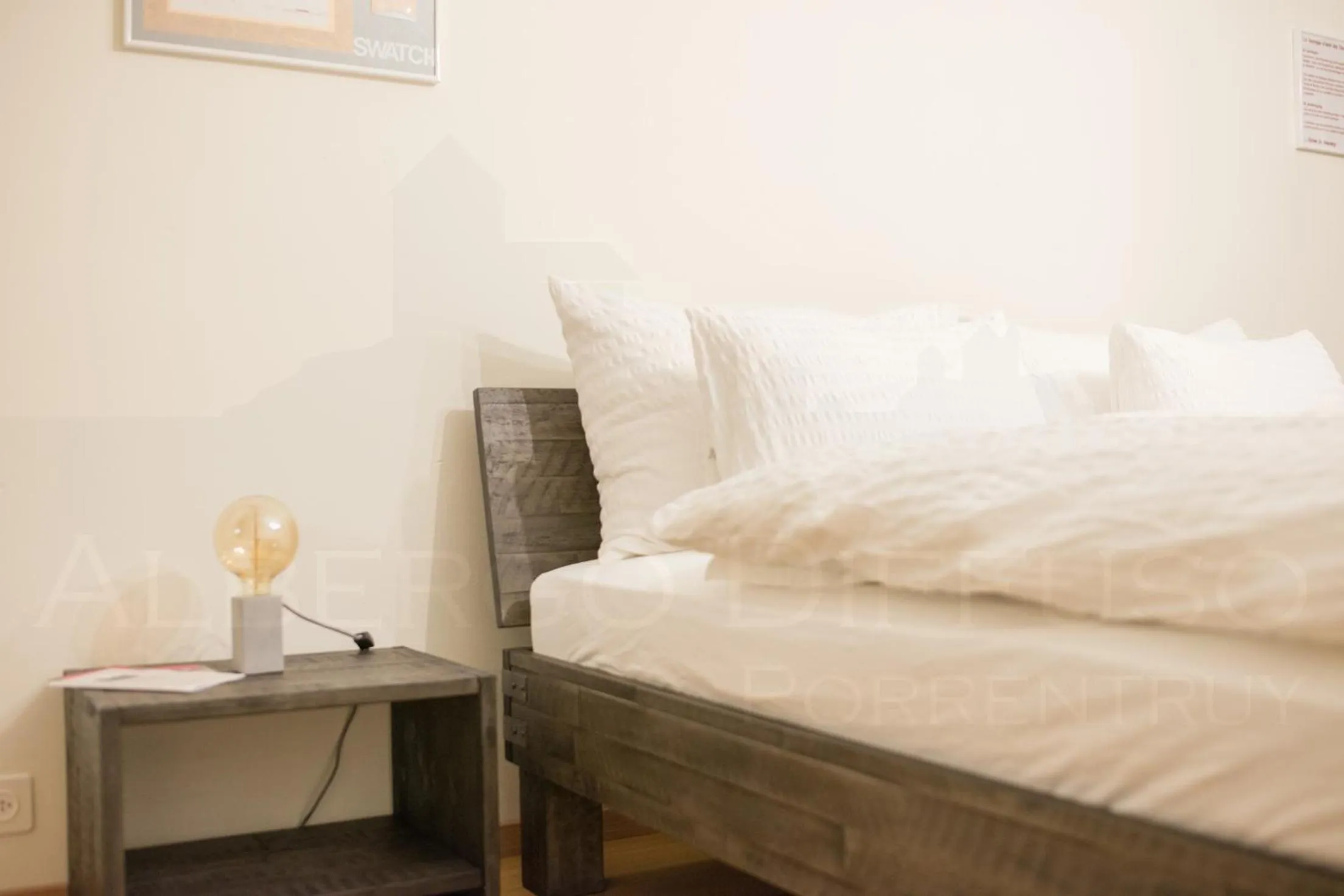 Bed in Albergo Diffuso Porrentruy