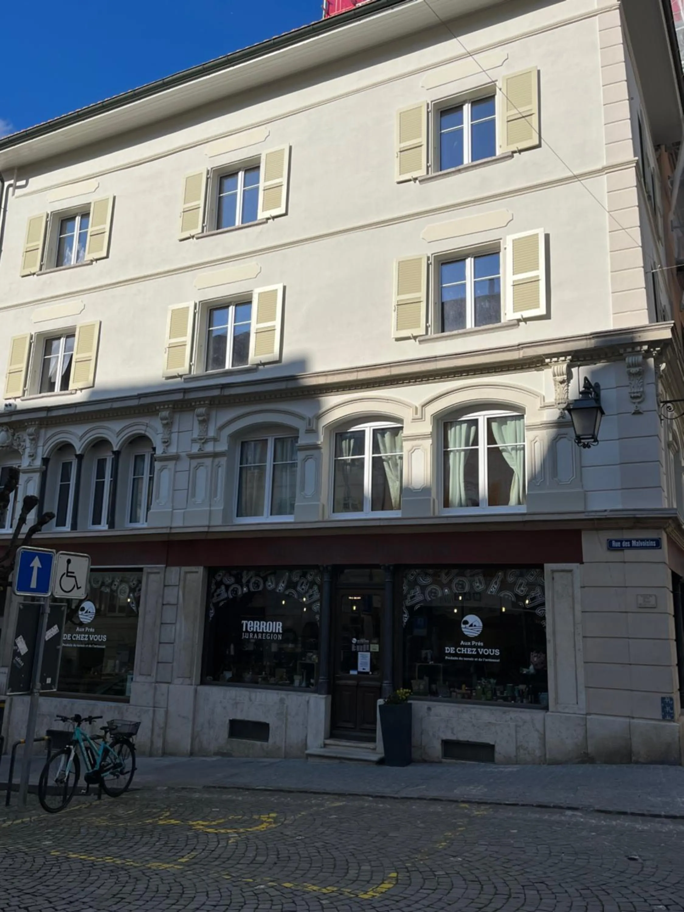 Facade/entrance in Albergo Diffuso Porrentruy