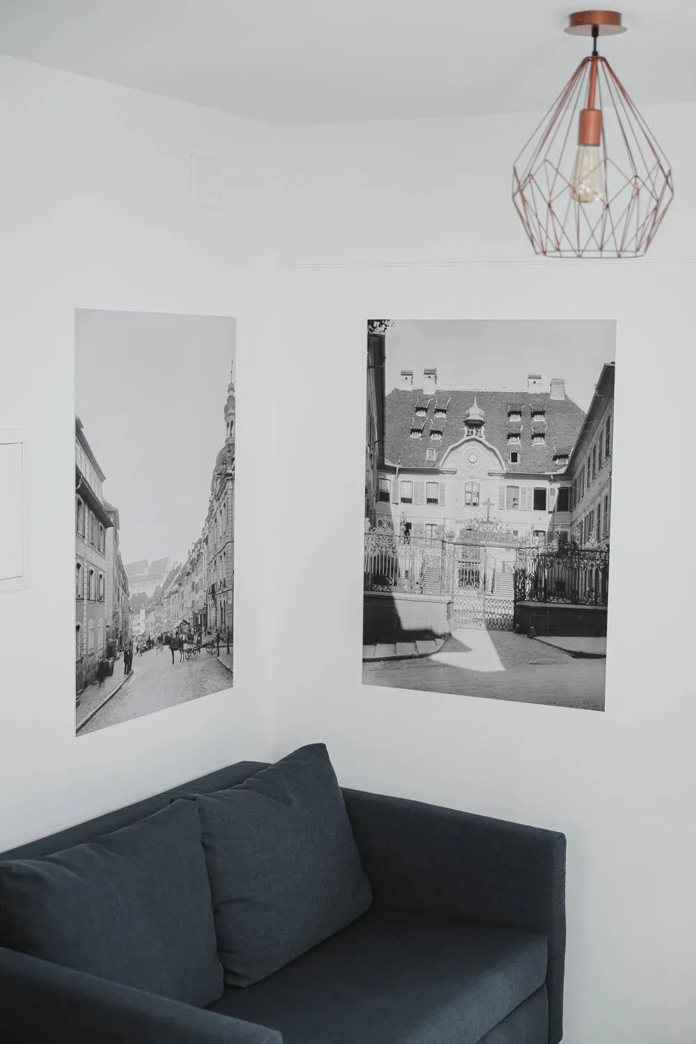 Seating area in Albergo Diffuso Porrentruy